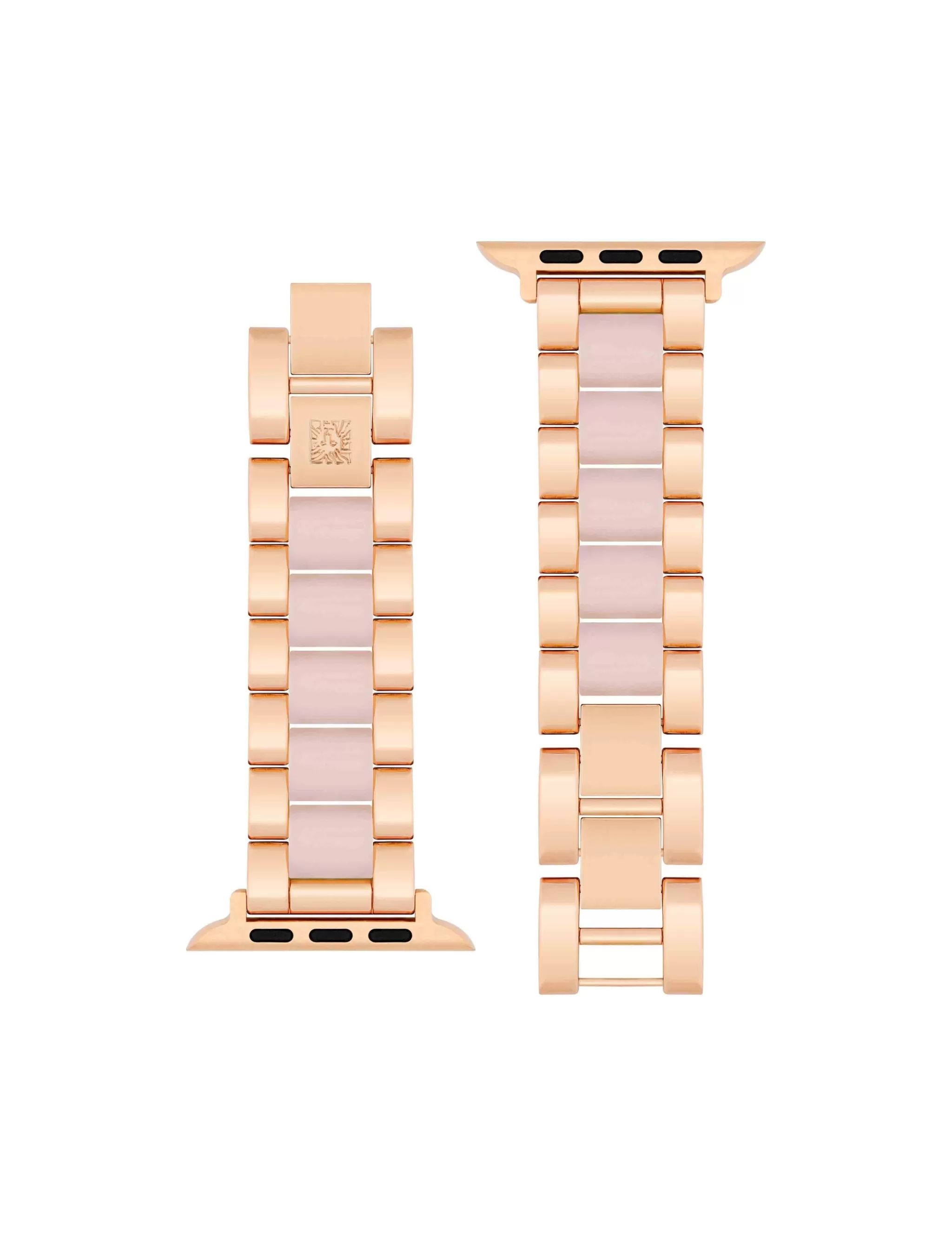 Hot Anne Klein Iridescent Resin Bracelet Band For Apple Watch® Rose Gold-Tone/Iridescent