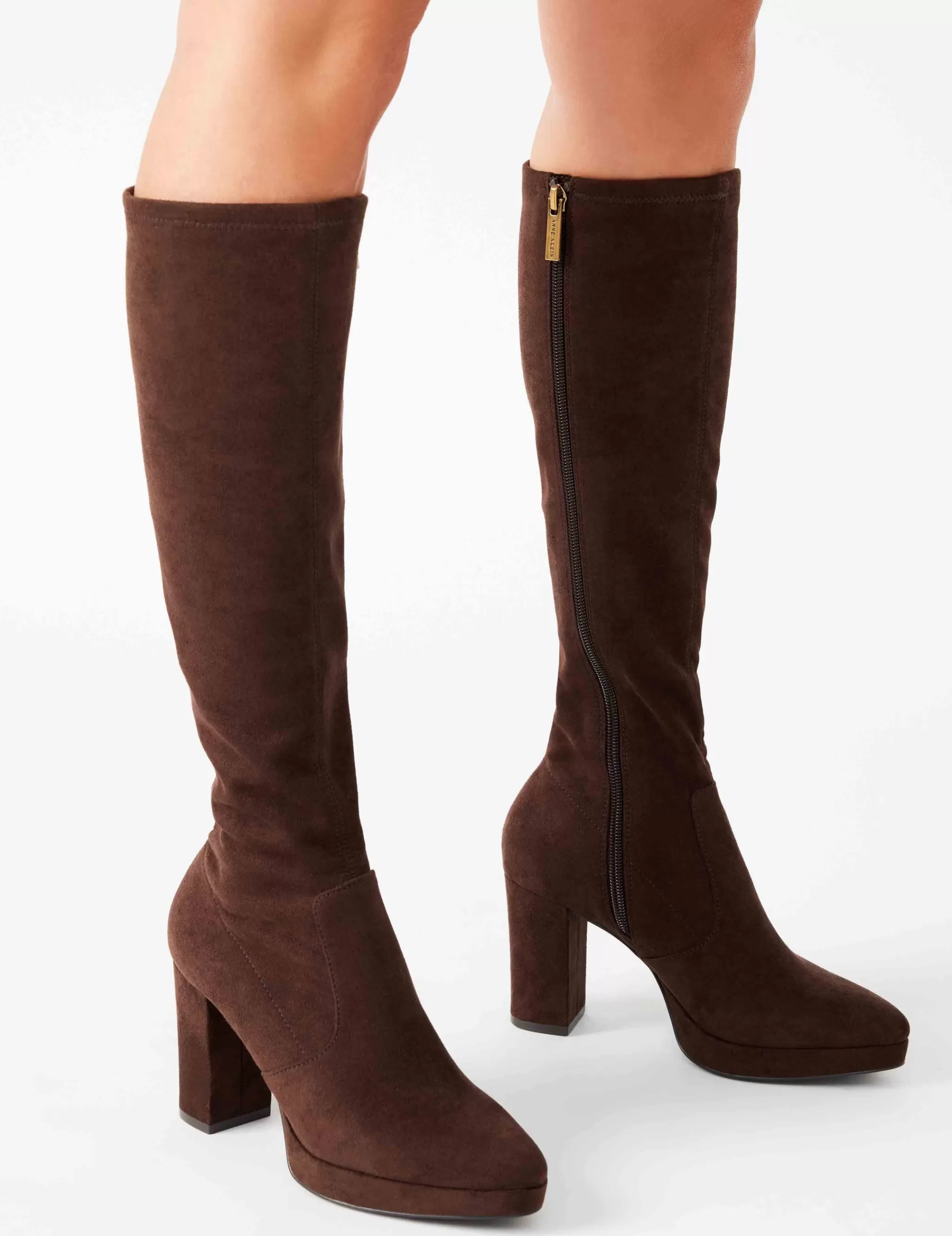 Fashion Anne Klein Journey Boot CHOCOLATE