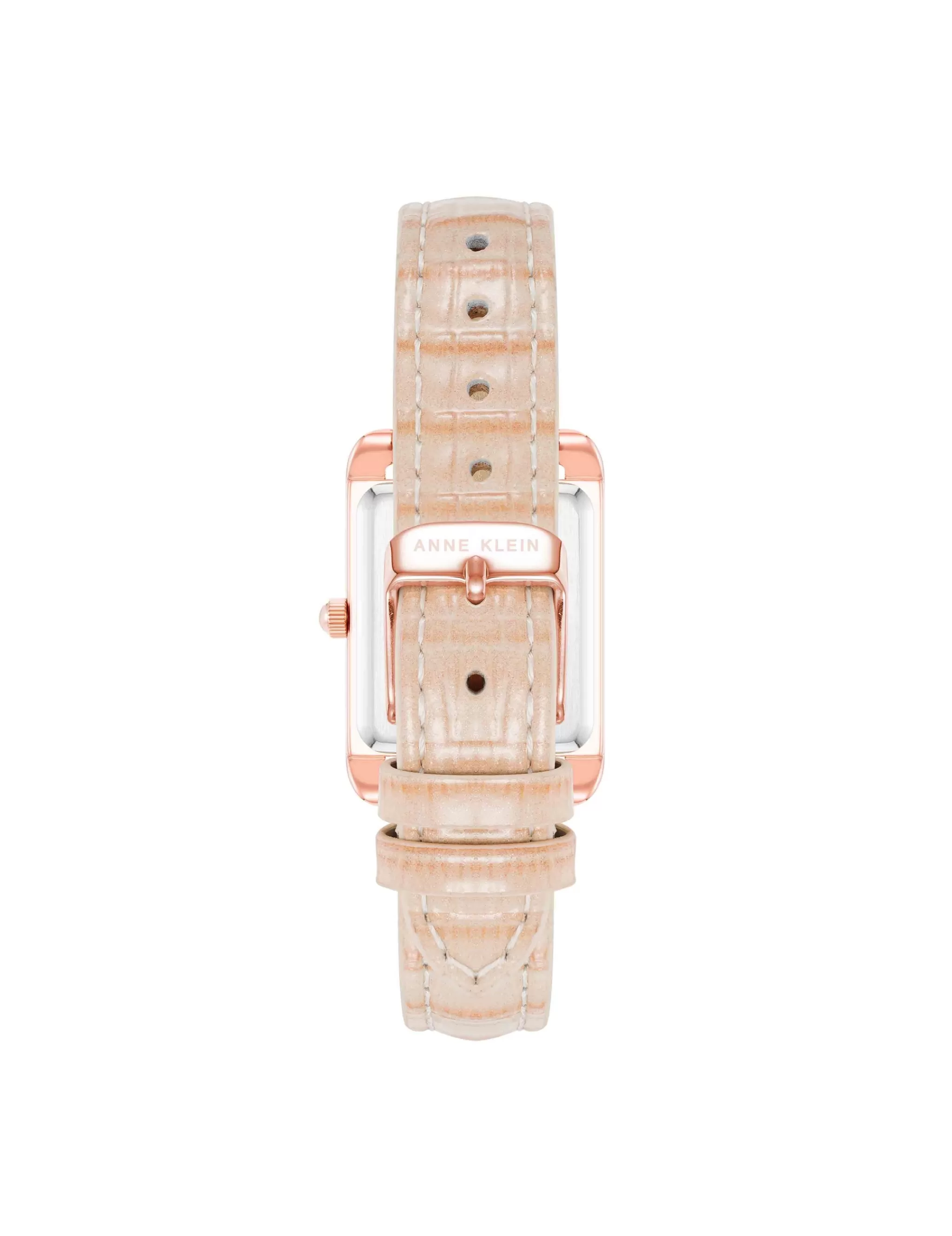Hot Anne Klein Legacy Calfskin Leather Strap Watch
