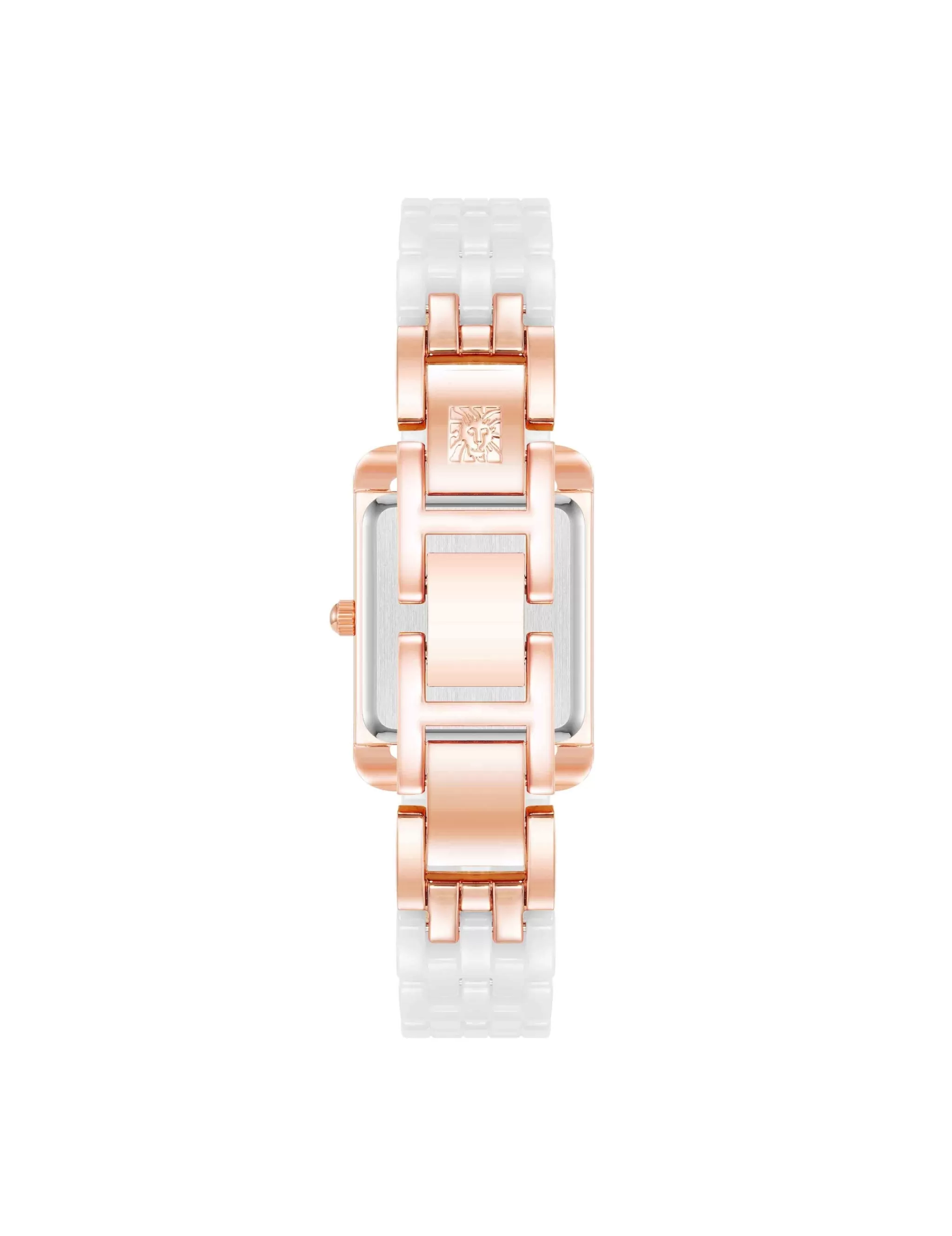 Flash Sale Anne Klein Legacy Ceramic Bracelet Watch Rose Gold-Tone/ White