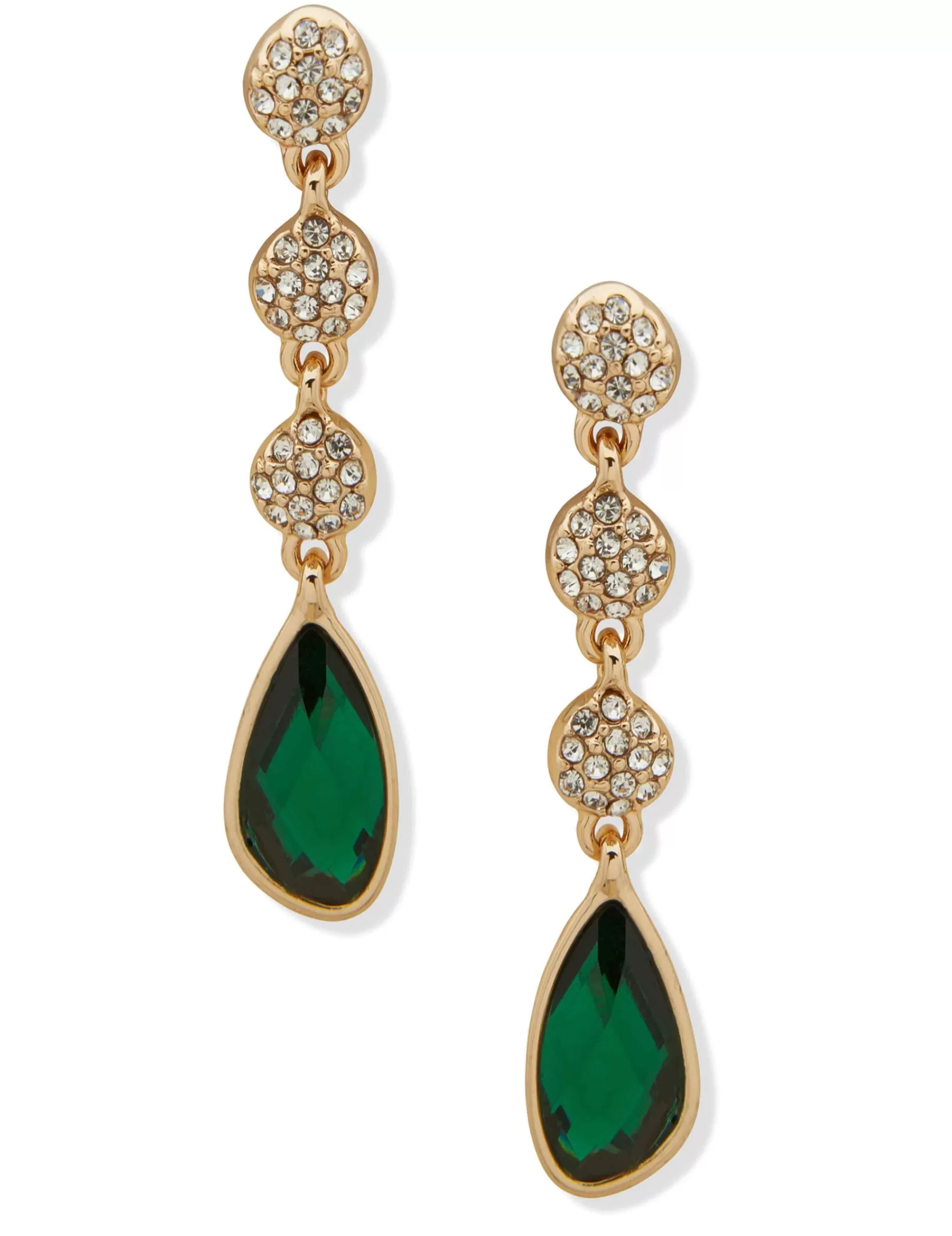 Best Sale Anne Klein Linear Station Earring