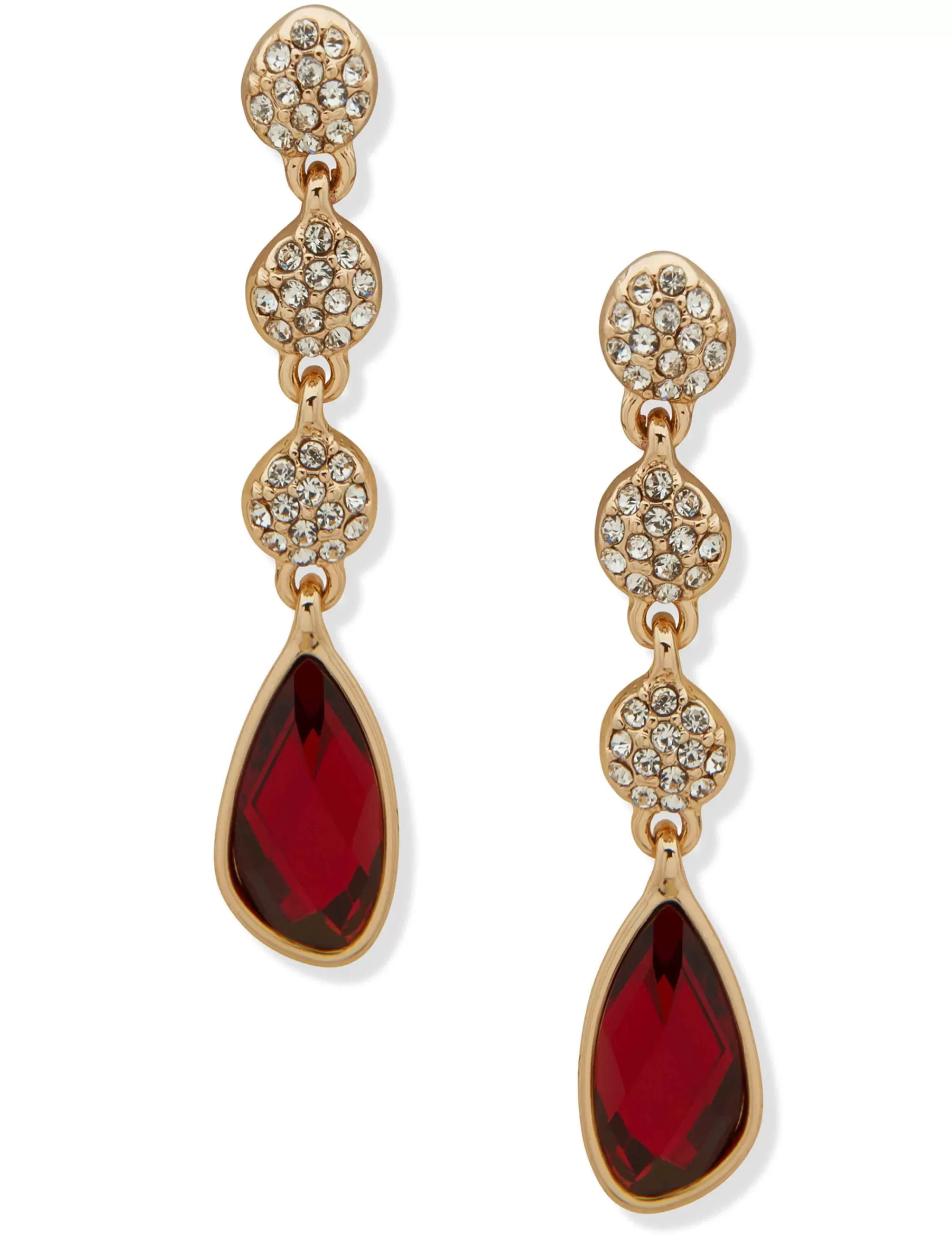 Fashion Anne Klein Linear Station Earring