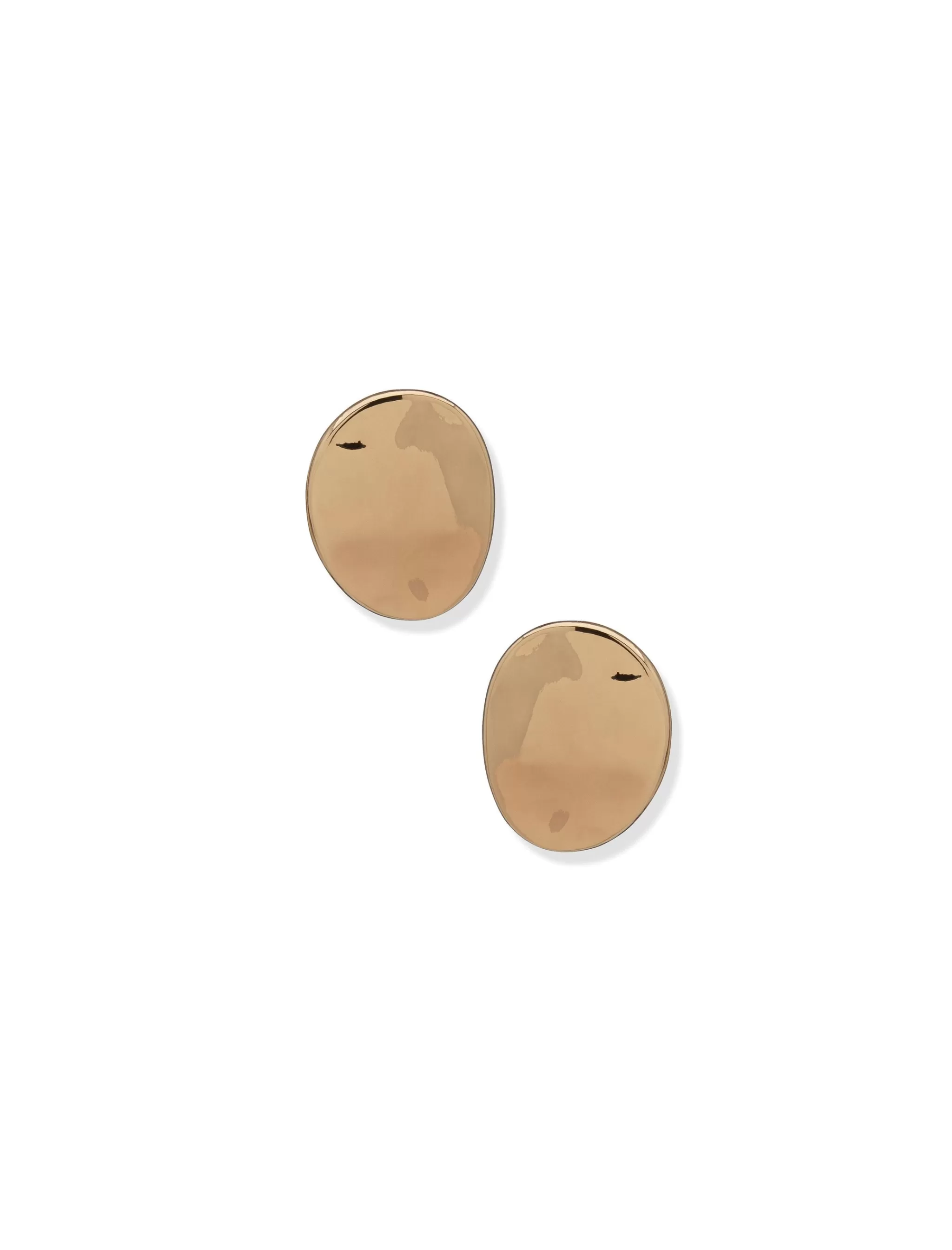 Online Anne Klein Liquid Metal Button Earrings