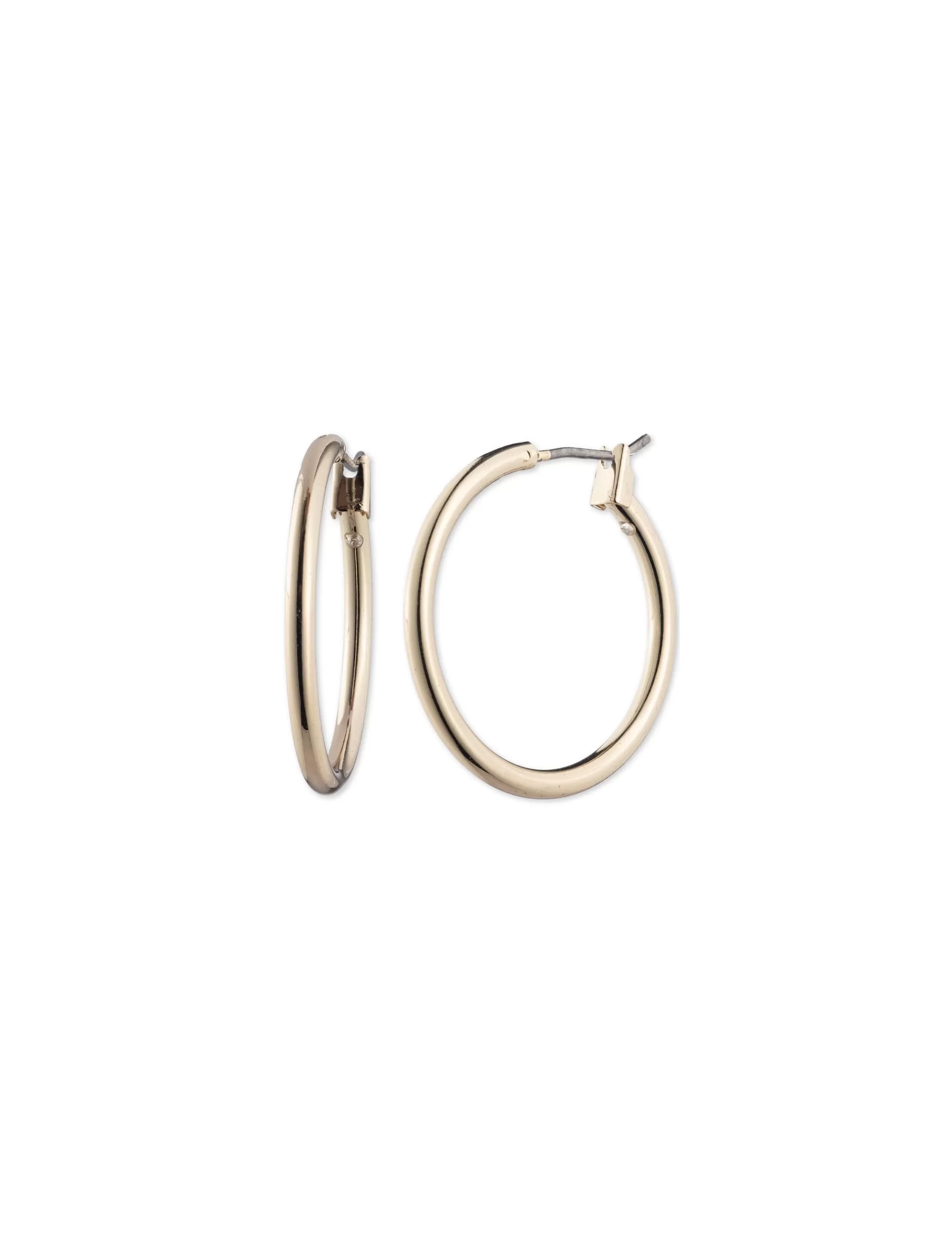Best Sale Anne Klein Medium Gold-Tone Hoop Earrings