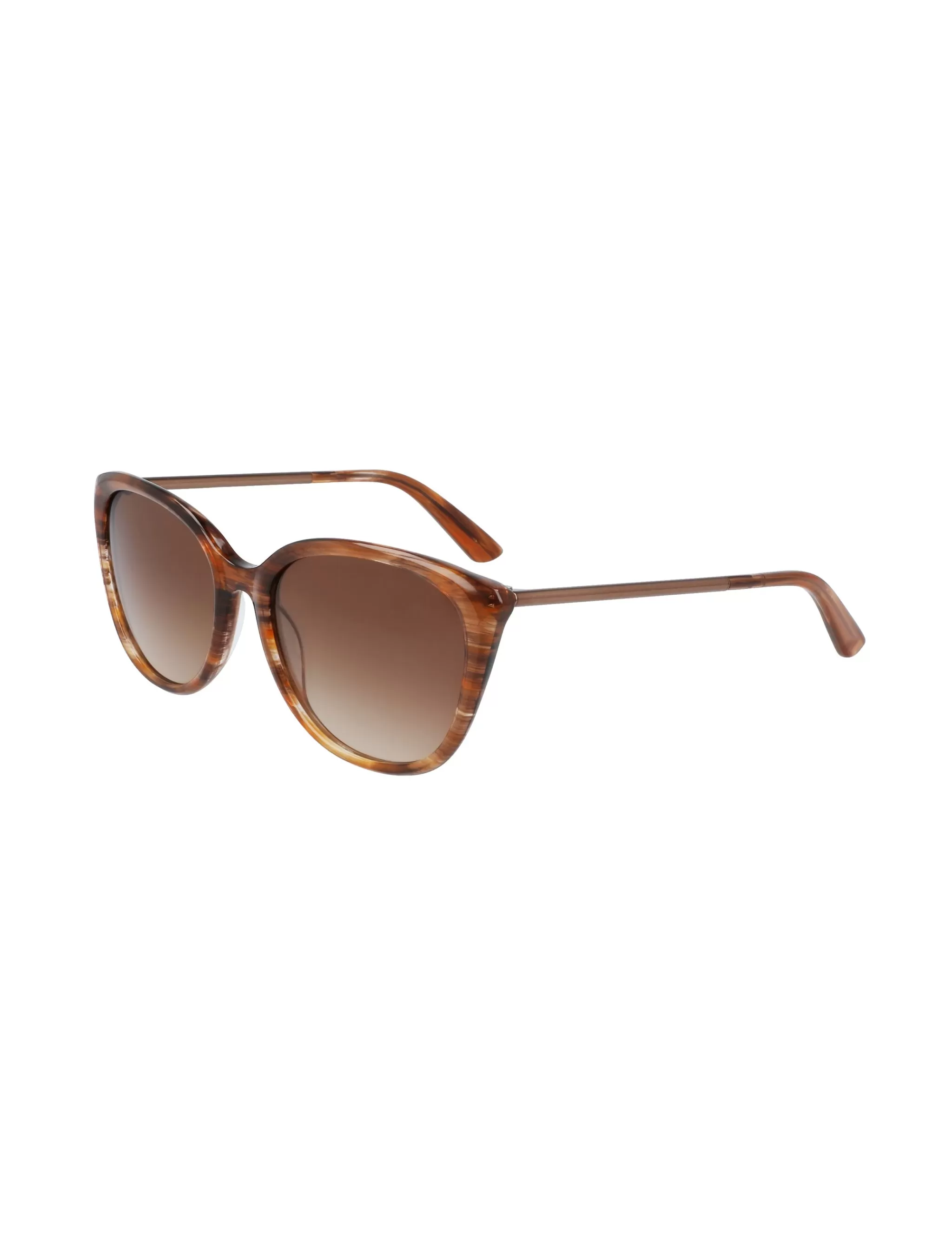 Best Anne Klein Mocha Cateye Combo Sunglasses