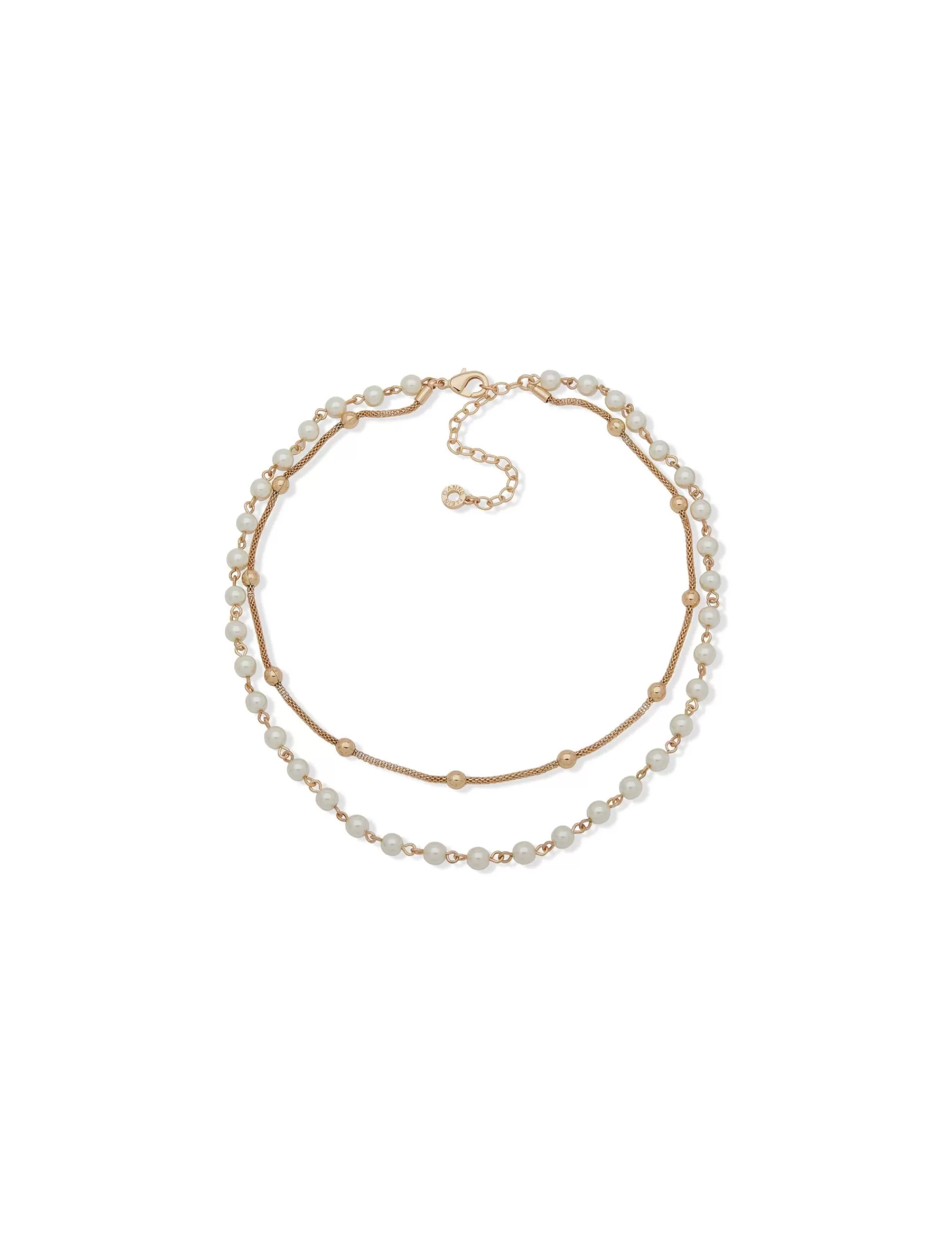 Hot Anne Klein Multi-Row Necklace
