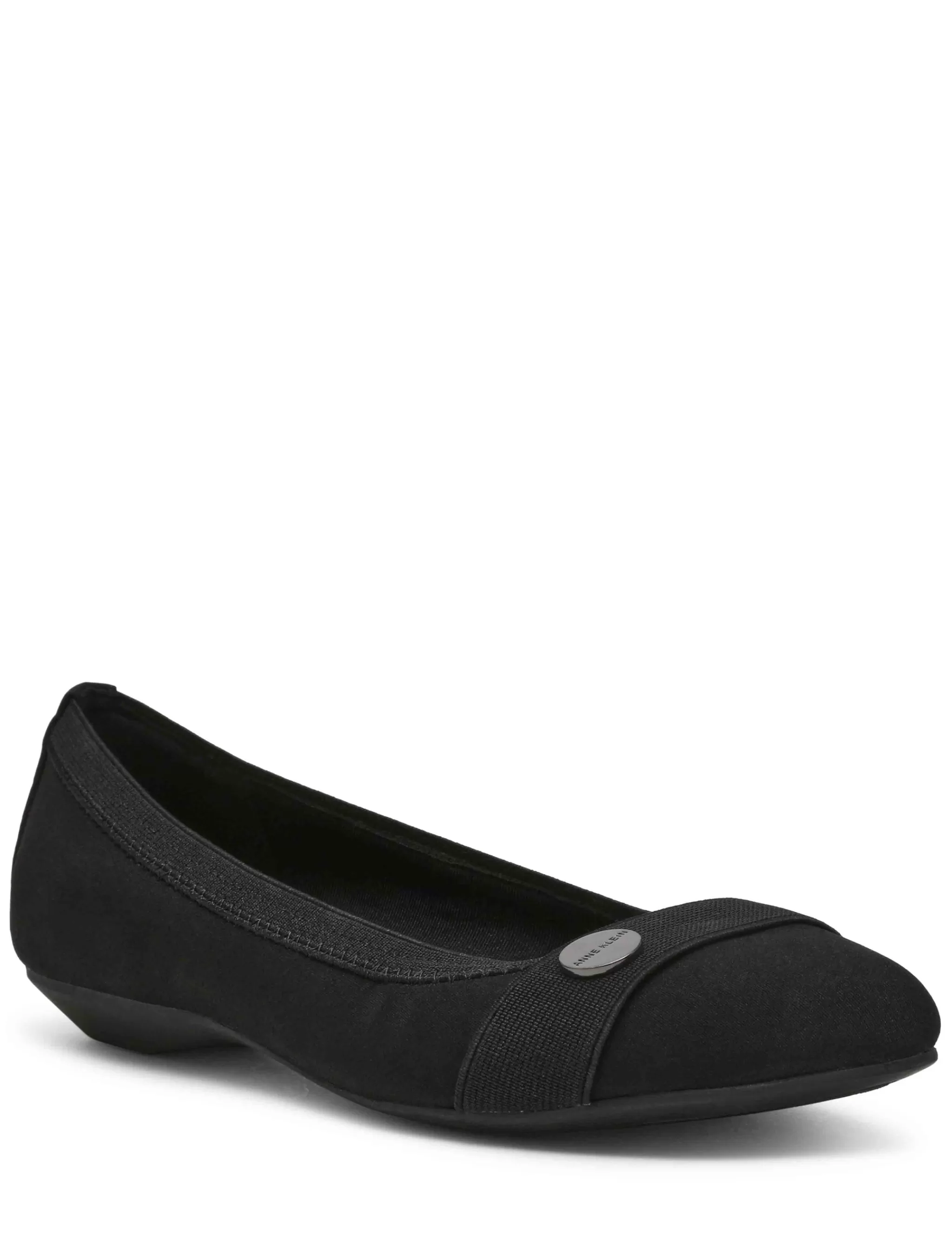 Best Anne Klein Occuria Comfort Flat Black Stretch