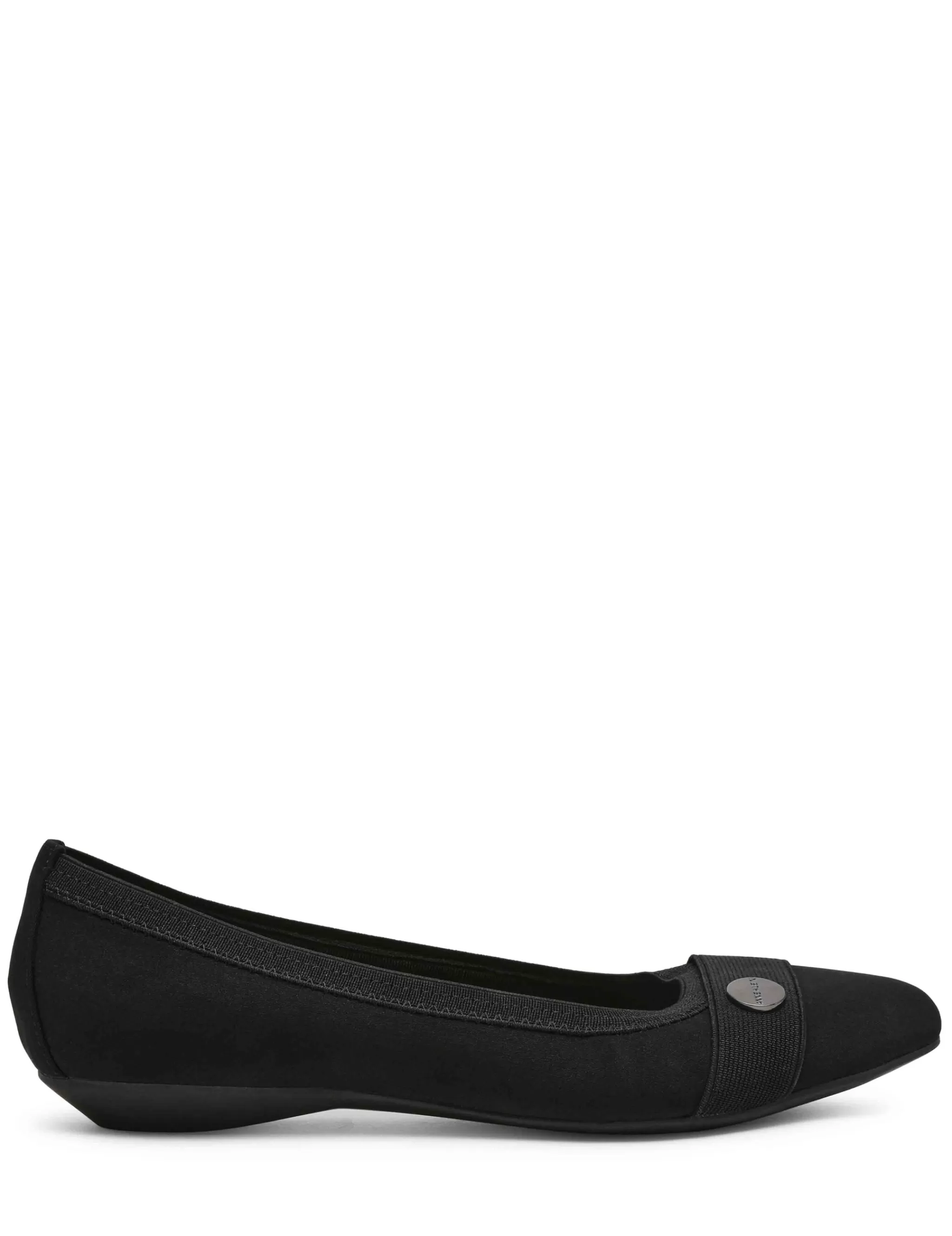 Best Anne Klein Occuria Comfort Flat Black Stretch