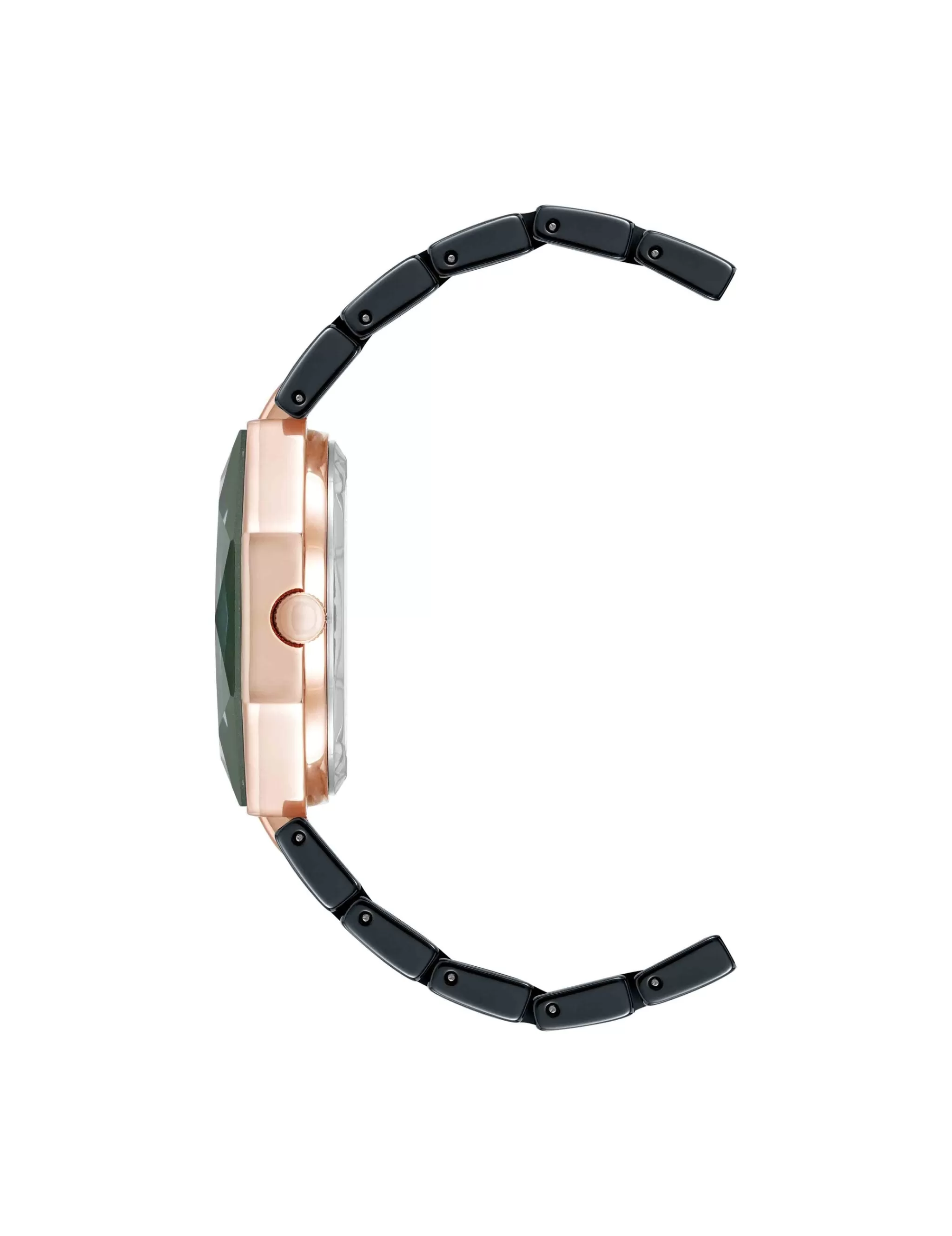 Flash Sale Anne Klein Octagonal Ceramic Diamond Dial Bracelet Watch