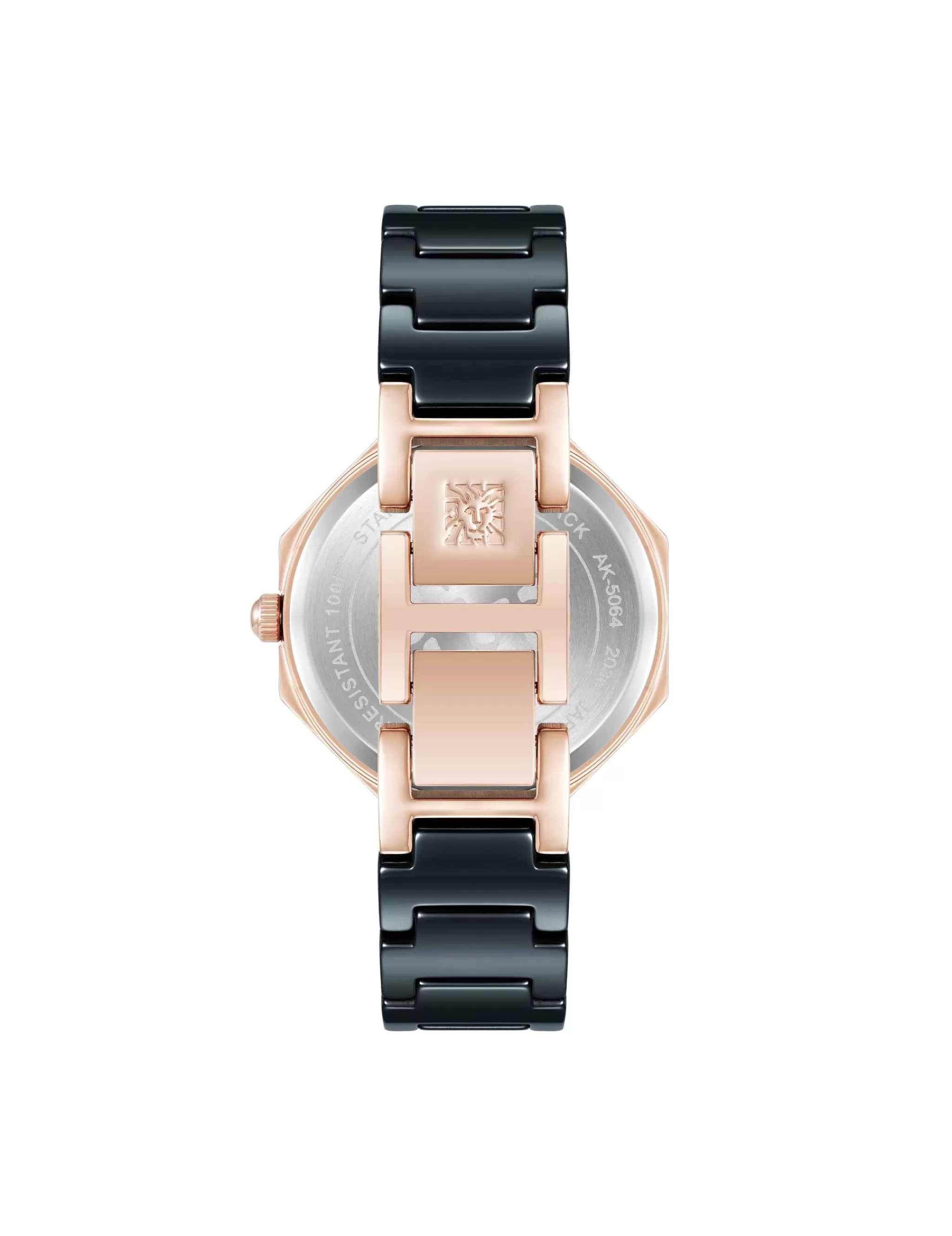 Hot Anne Klein Octagonal Ceramic Diamond Dial Bracelet Watch