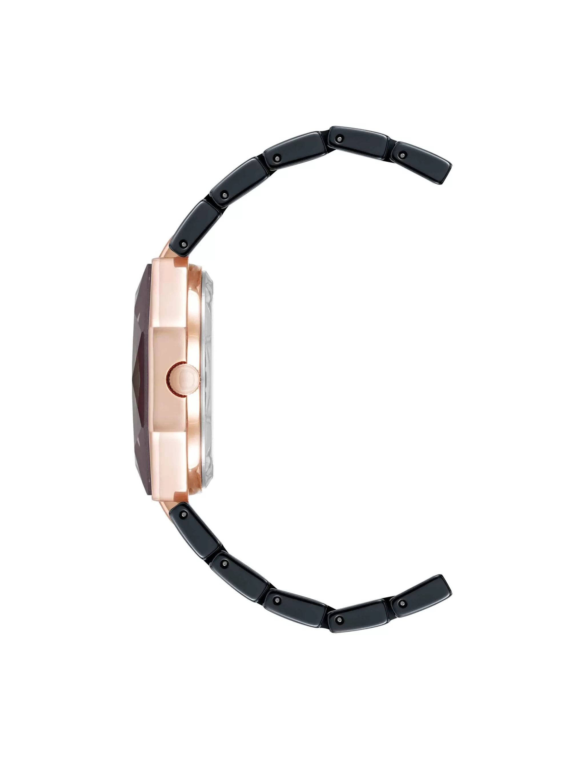 Hot Anne Klein Octagonal Ceramic Diamond Dial Bracelet Watch