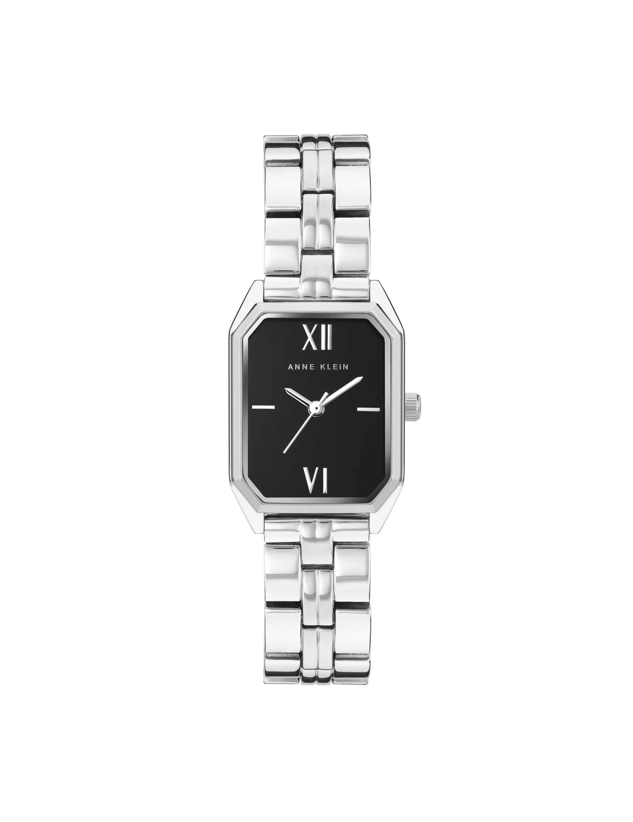 Shop Anne Klein Octagonal Shaped Metal Bracelet Watch