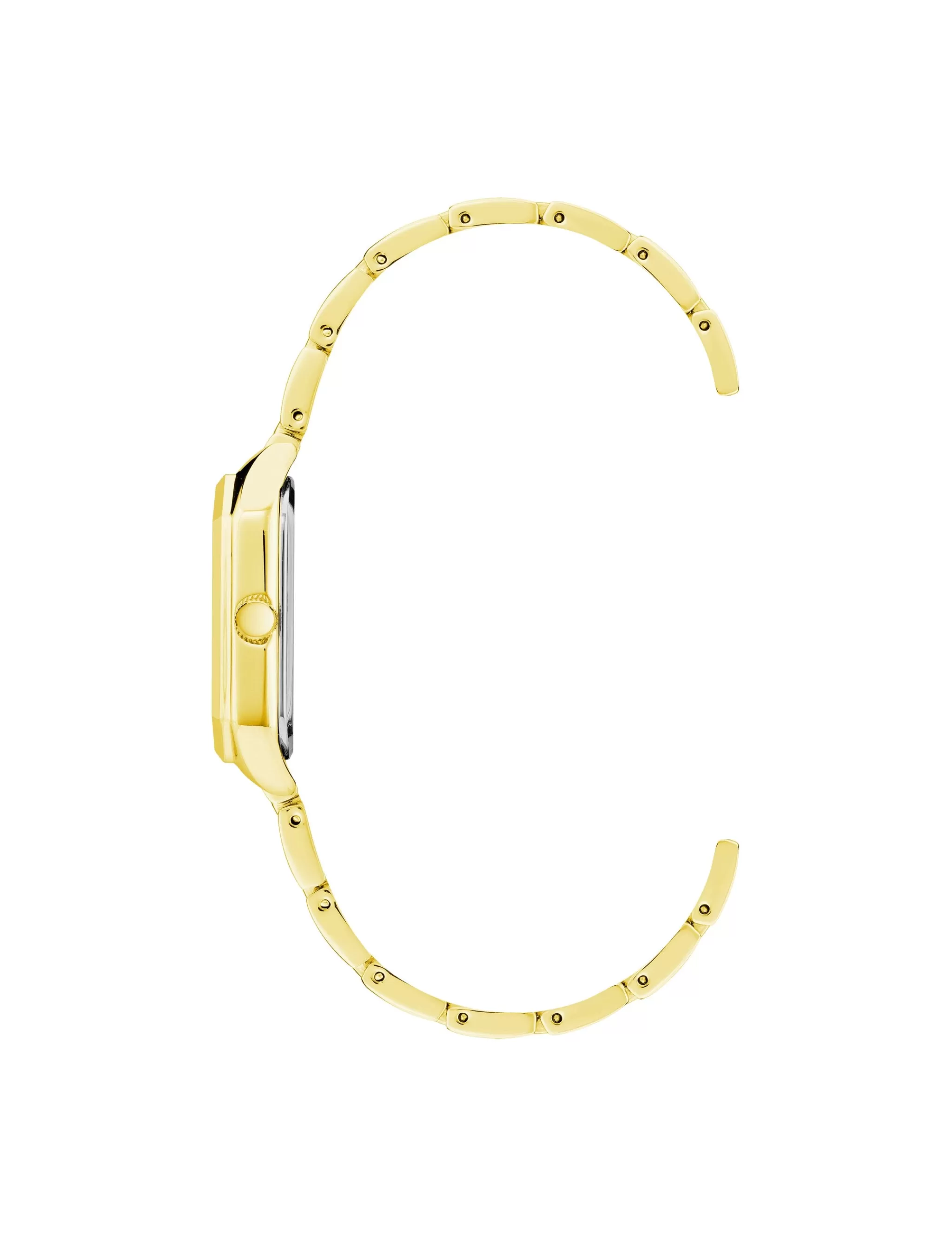 Shop Anne Klein Octagonal Shaped Metal Bracelet Watch