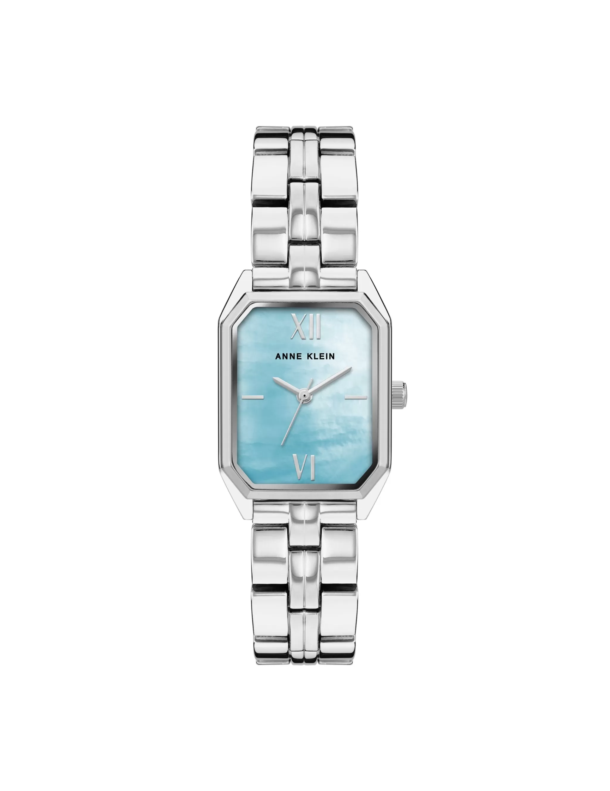 Shop Anne Klein Octagonal Shaped Metal Bracelet Watch