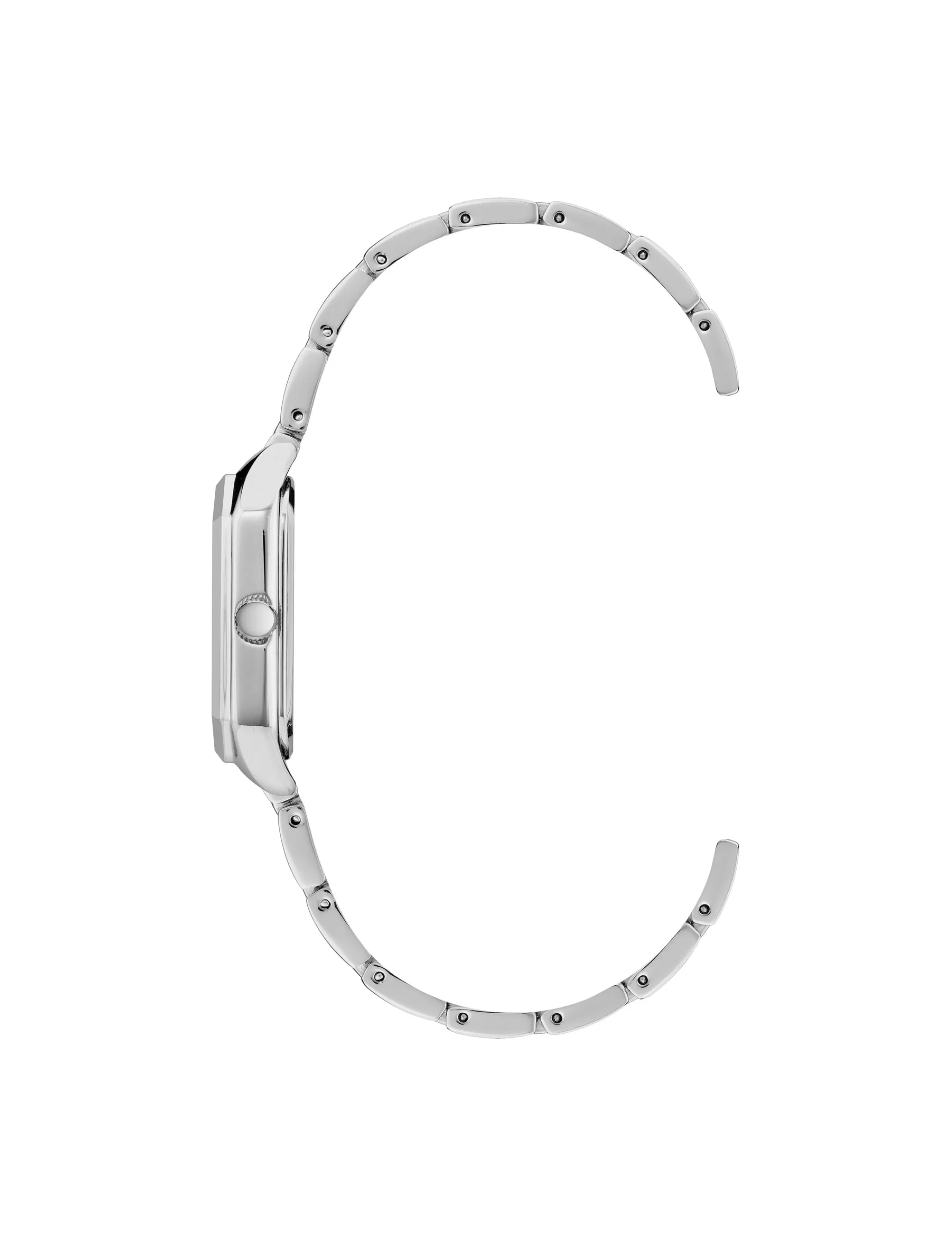 Shop Anne Klein Octagonal Shaped Metal Bracelet Watch