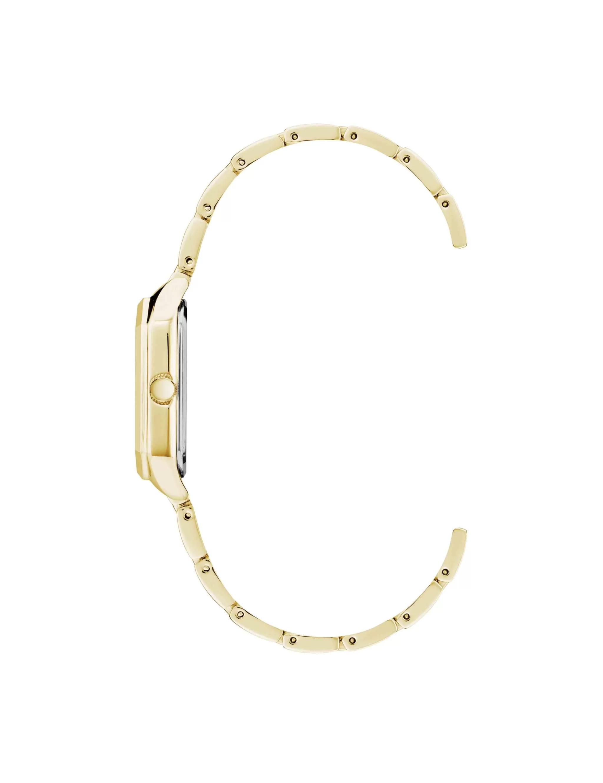 Shop Anne Klein Octagonal Shaped Metal Bracelet Watch