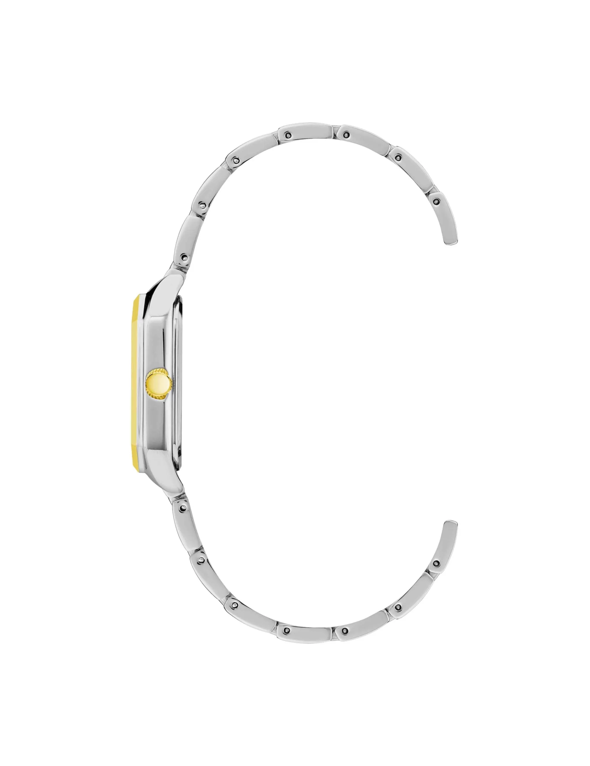 Shop Anne Klein Octagonal Shaped Metal Bracelet Watch