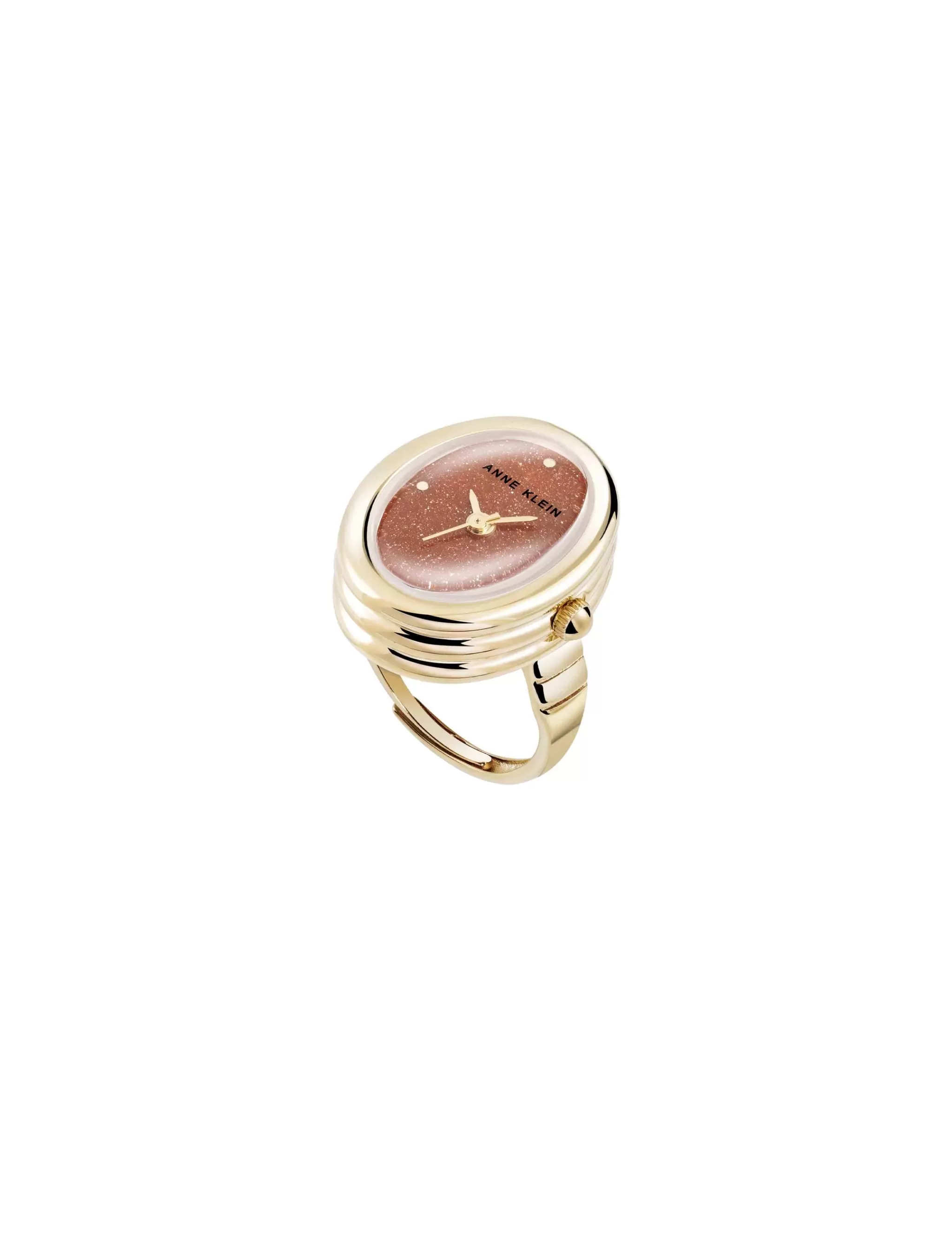 Cheap Anne Klein Oval Gemstone Ring Watch