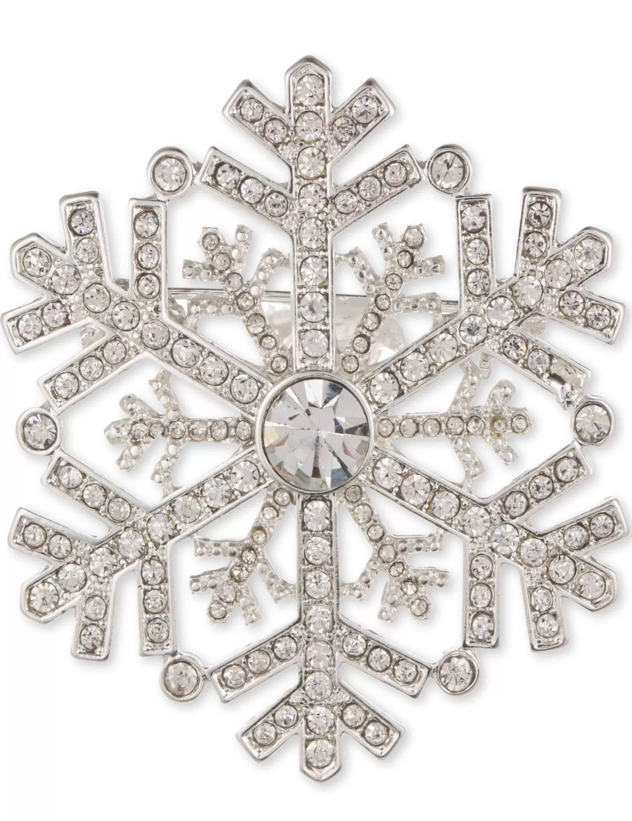 Cheap Anne Klein Pave Snowflake Pin