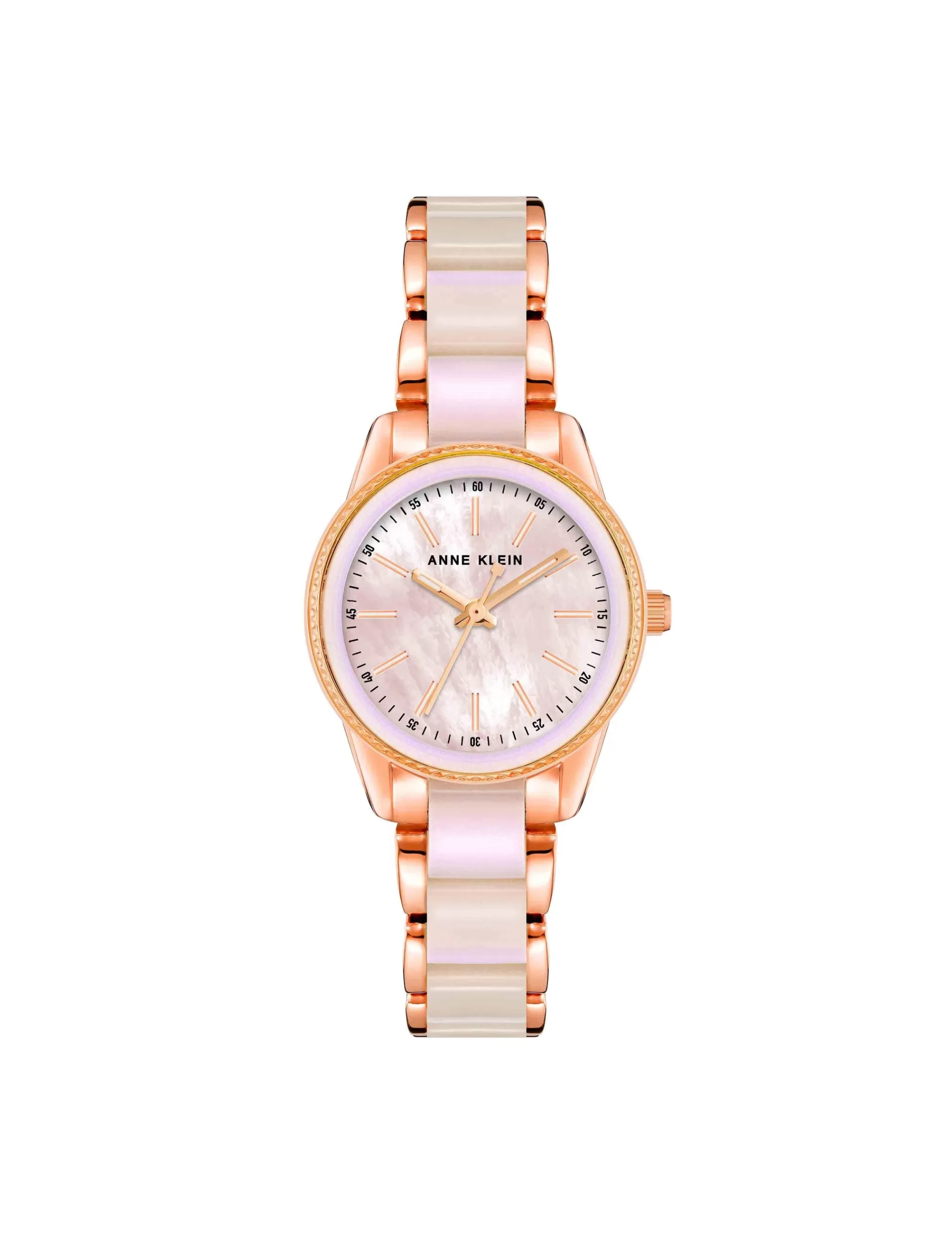 Sale Anne Klein Pearlescent Acetate Link Bracelet Watch
