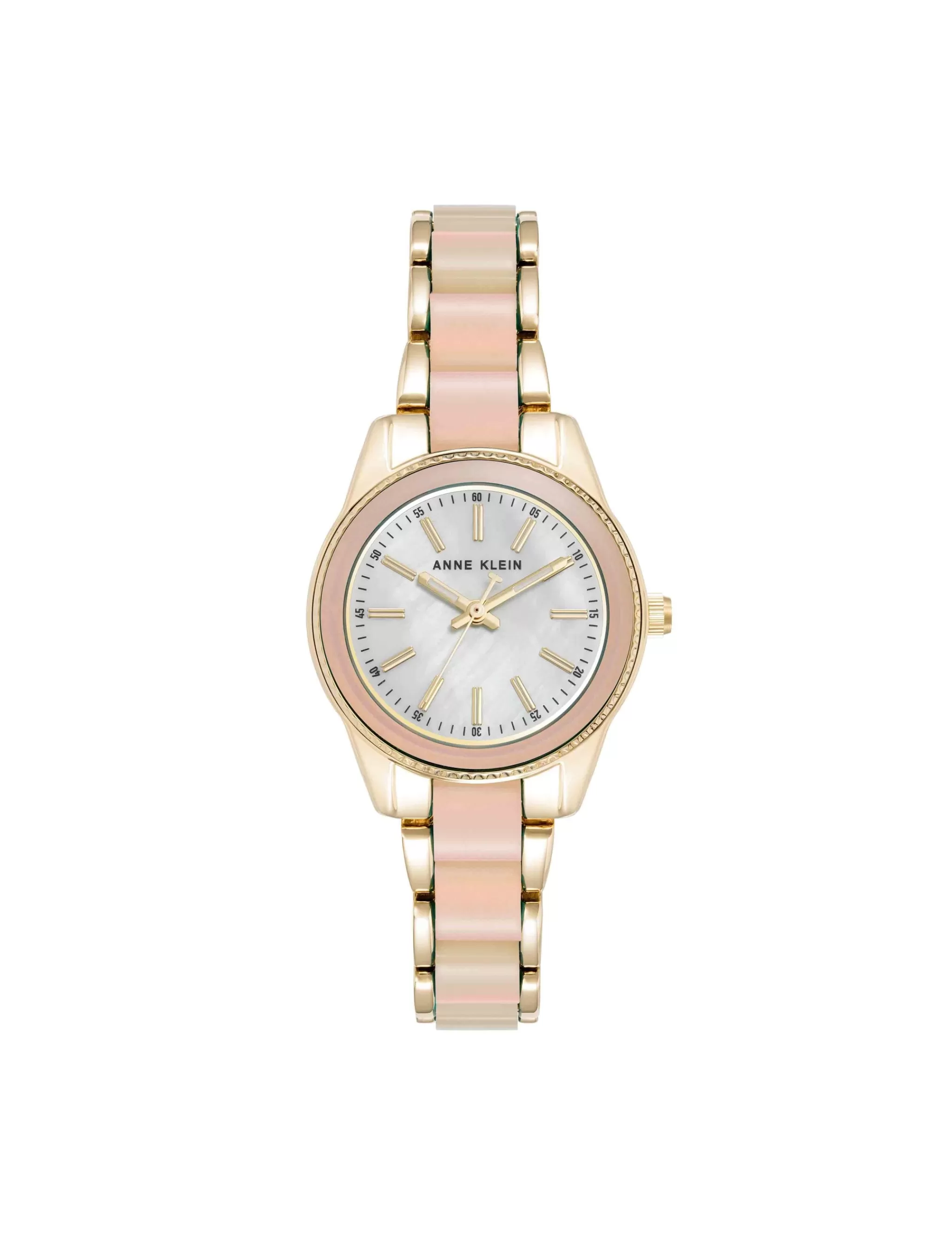 Sale Anne Klein Pearlescent Acetate Link Bracelet Watch
