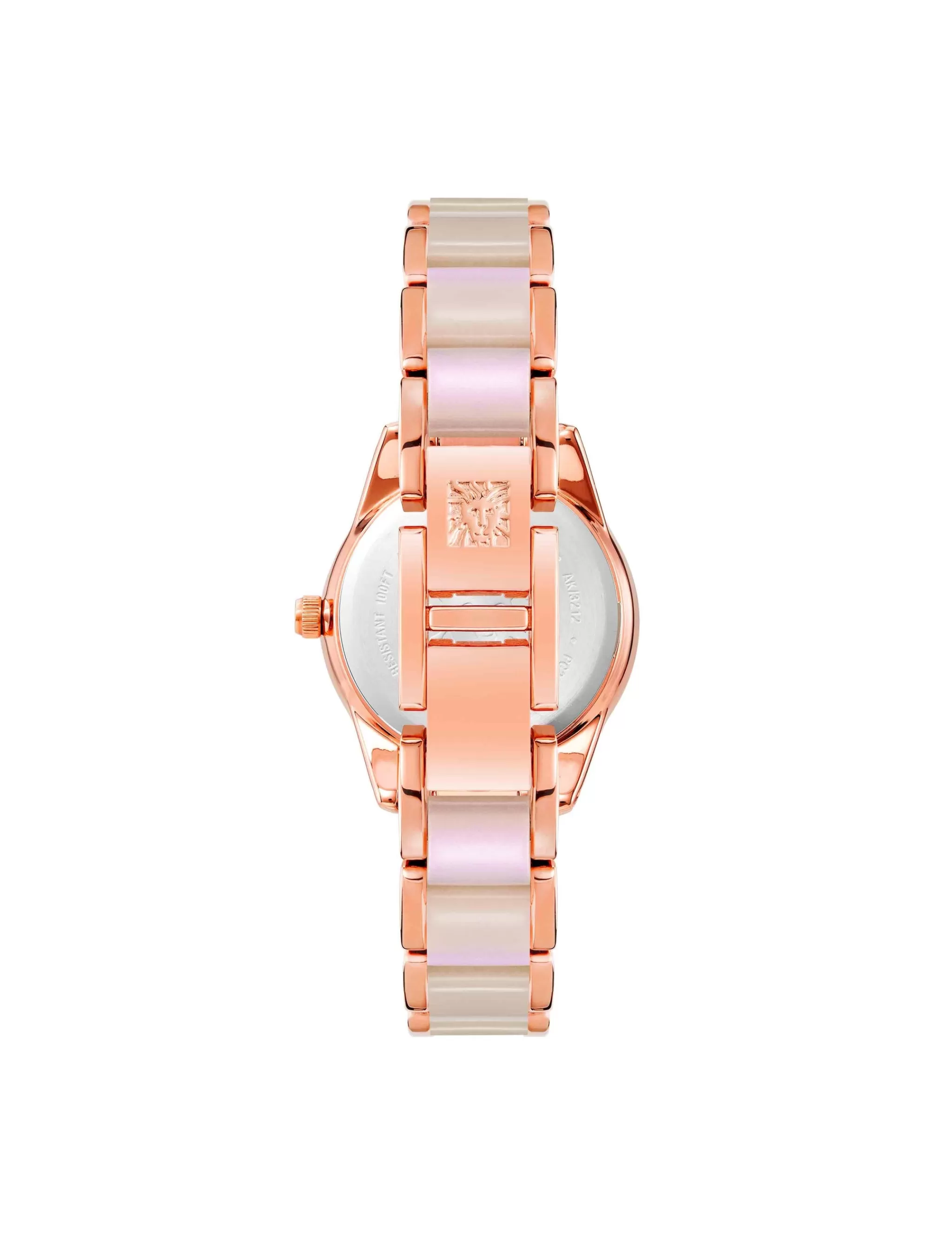 Sale Anne Klein Pearlescent Acetate Link Bracelet Watch