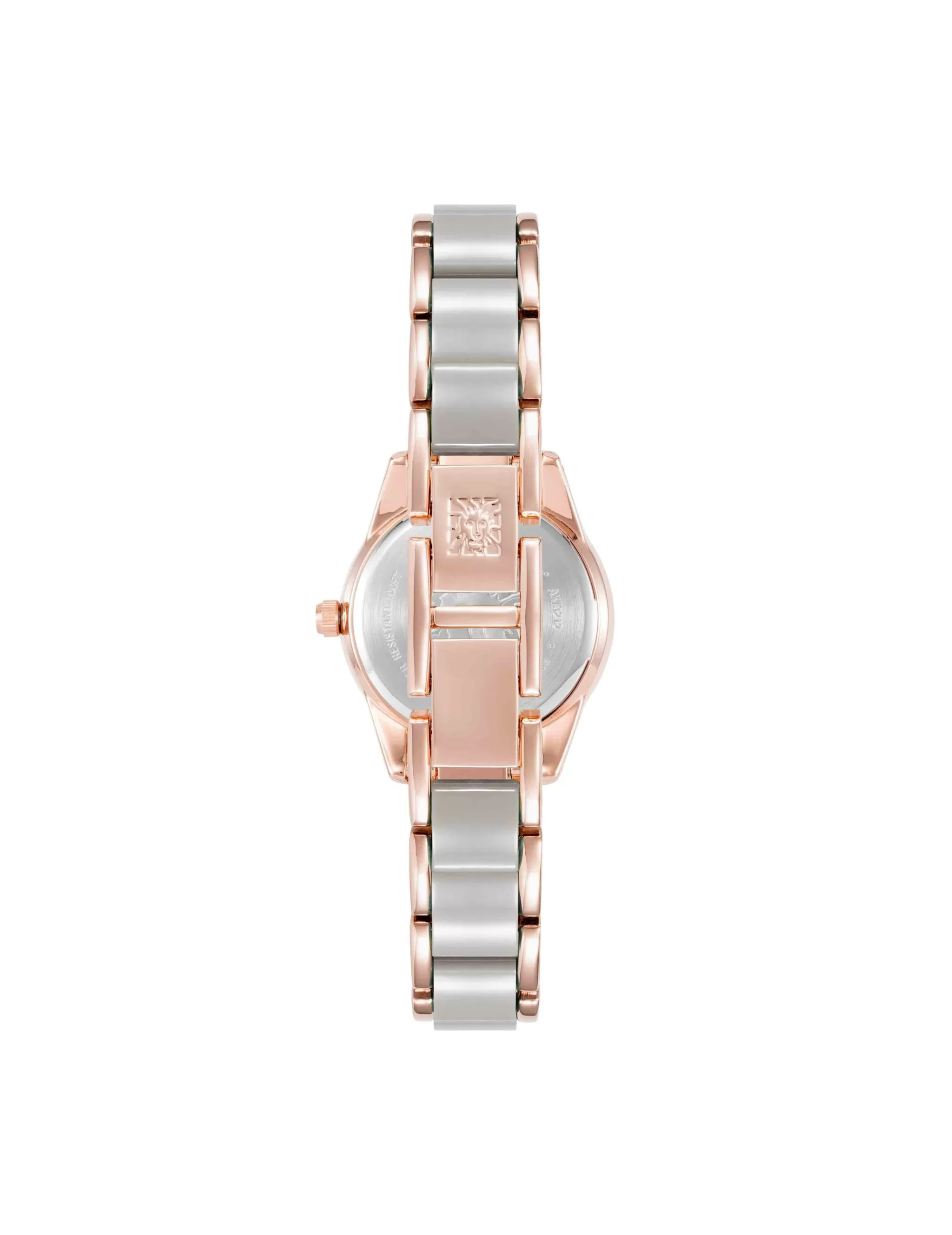 Fashion Anne Klein Pearlescent Acetate Link Bracelet Watch