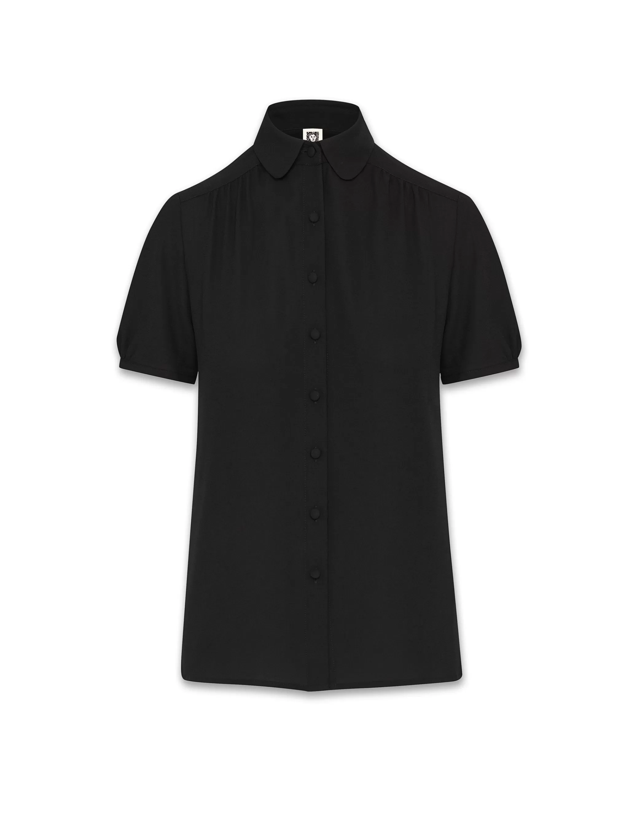 Store Anne Klein Peter Pan Collar Blouse Anne Black