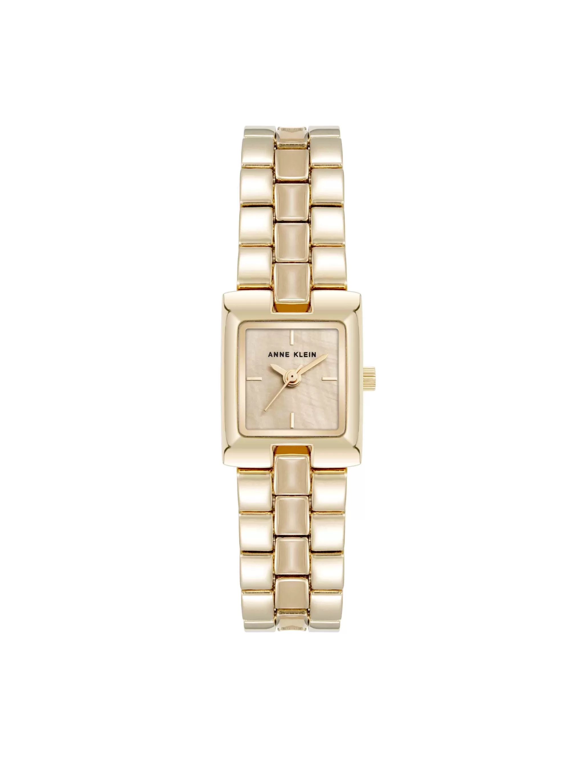 Discount Anne Klein Petite Enamel Center Link Bracelet Watch