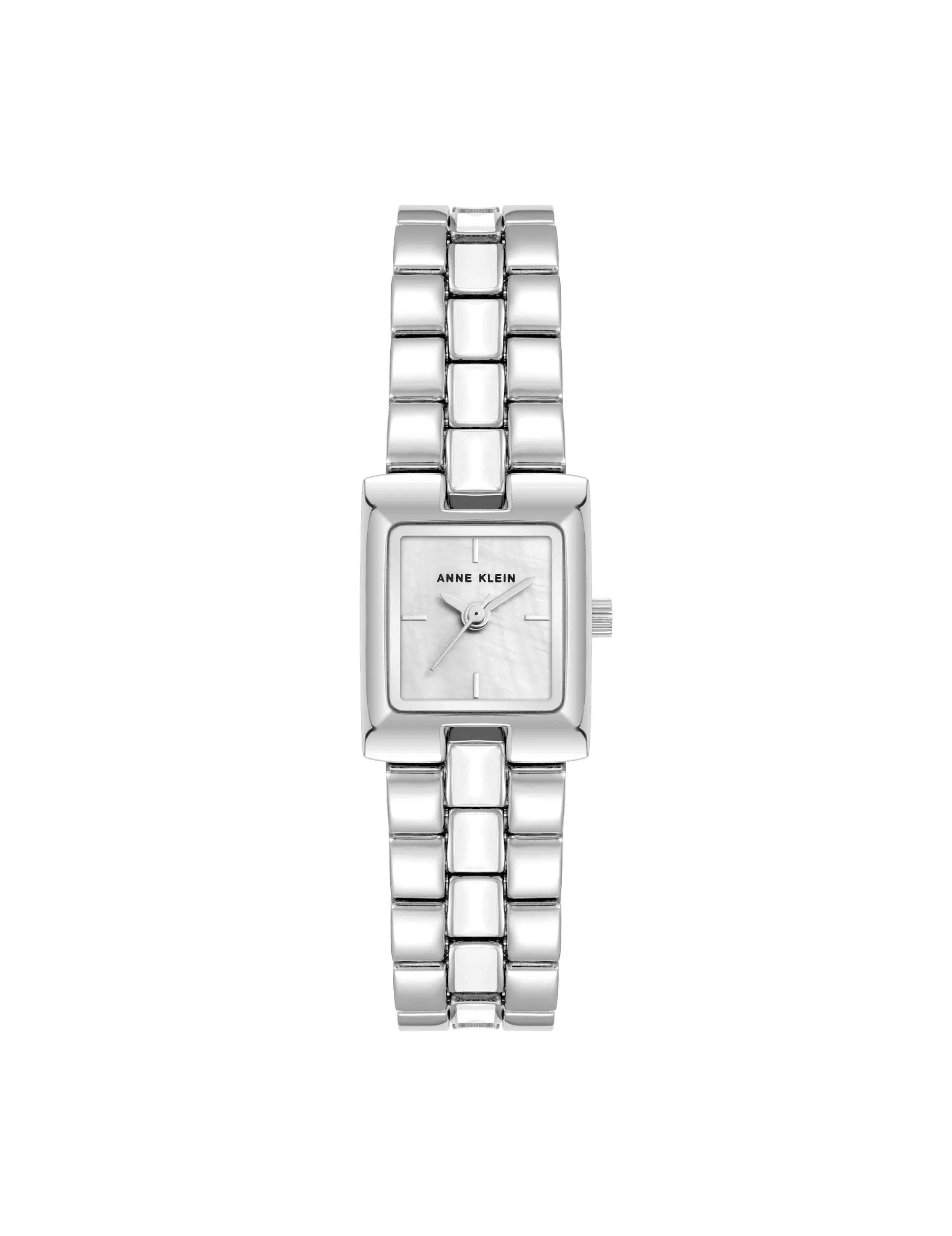 Best Anne Klein Petite Enamel Center Link Bracelet Watch