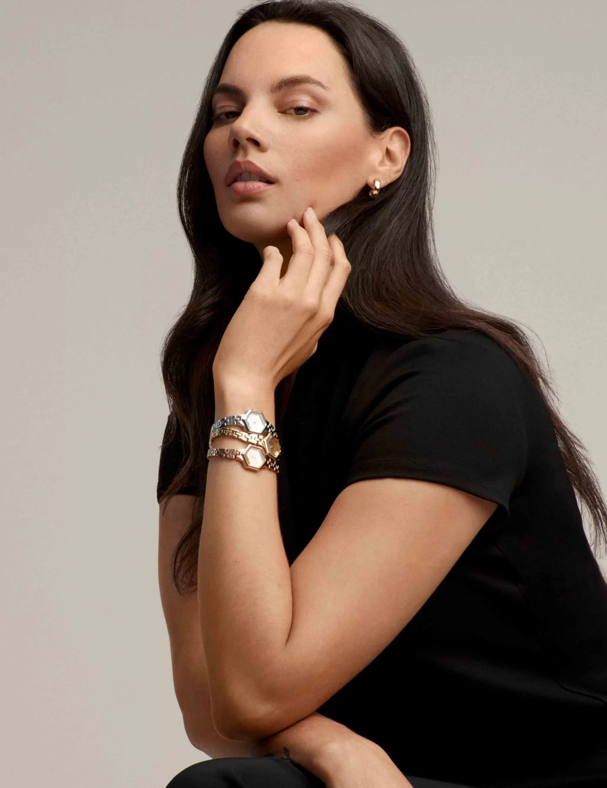 Best Anne Klein Petite Hexagonal Bracelet Watch