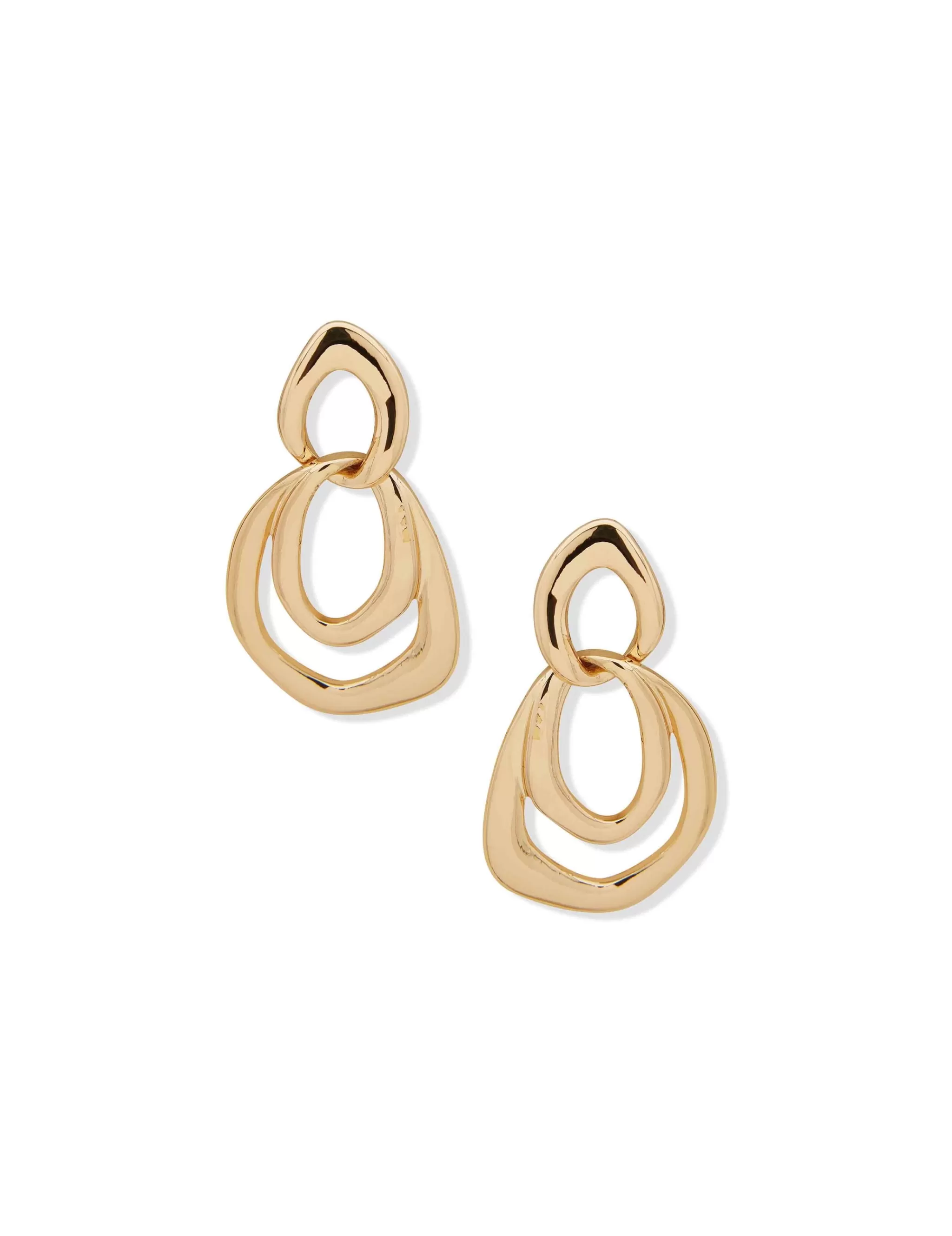Outlet Anne Klein Post Orbital Gold-Tone Earrings