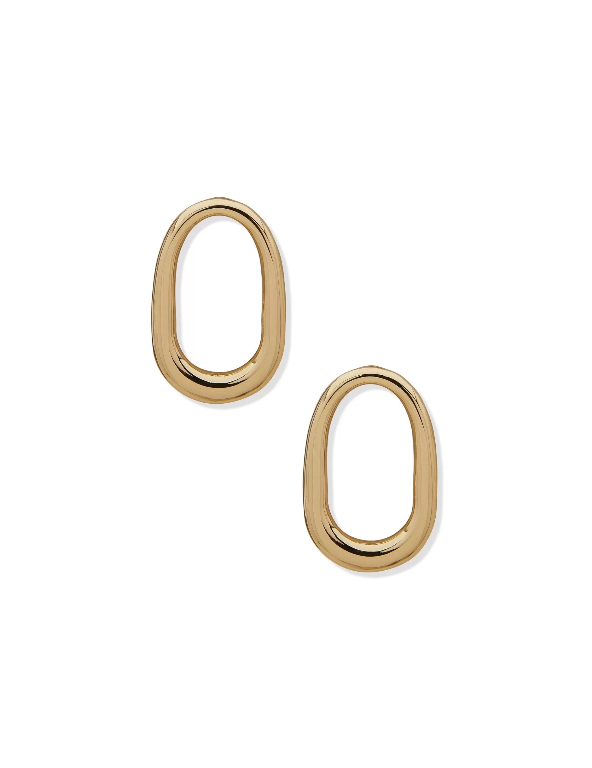 Discount Anne Klein Post Oval Drop Earrings