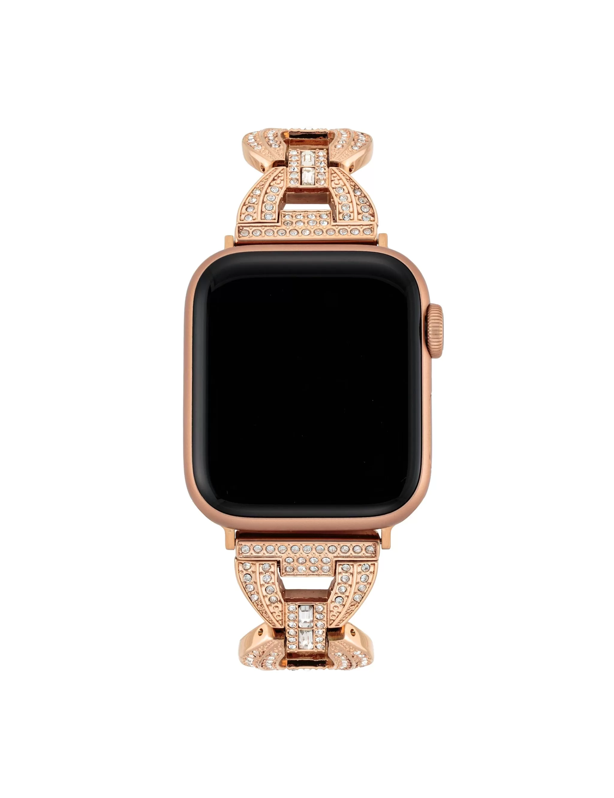 Cheap Anne Klein Premium Crystal Round Link Bracelet For Apple Watch®