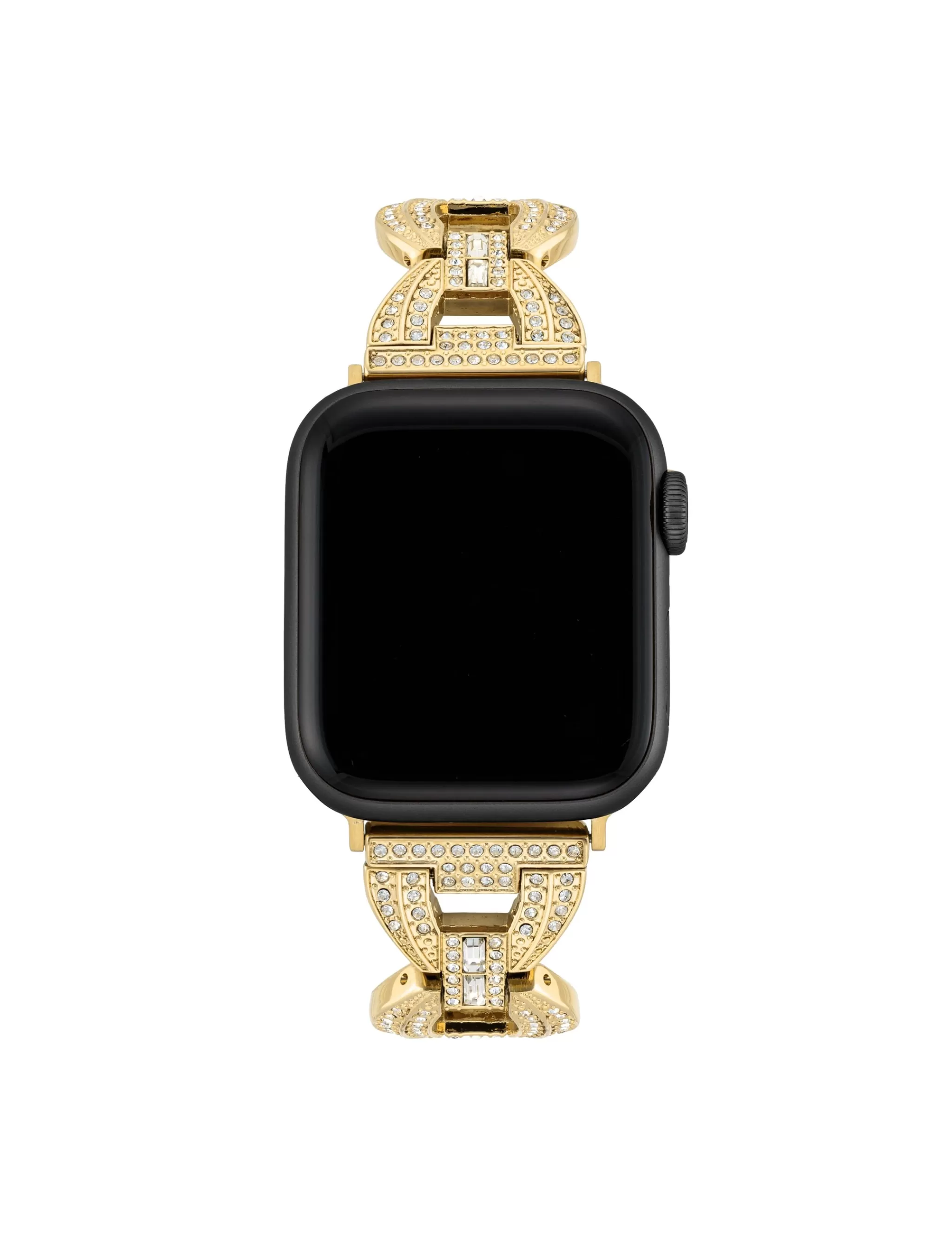 Best Anne Klein Premium Crystal Round Link Bracelet For Apple Watch®