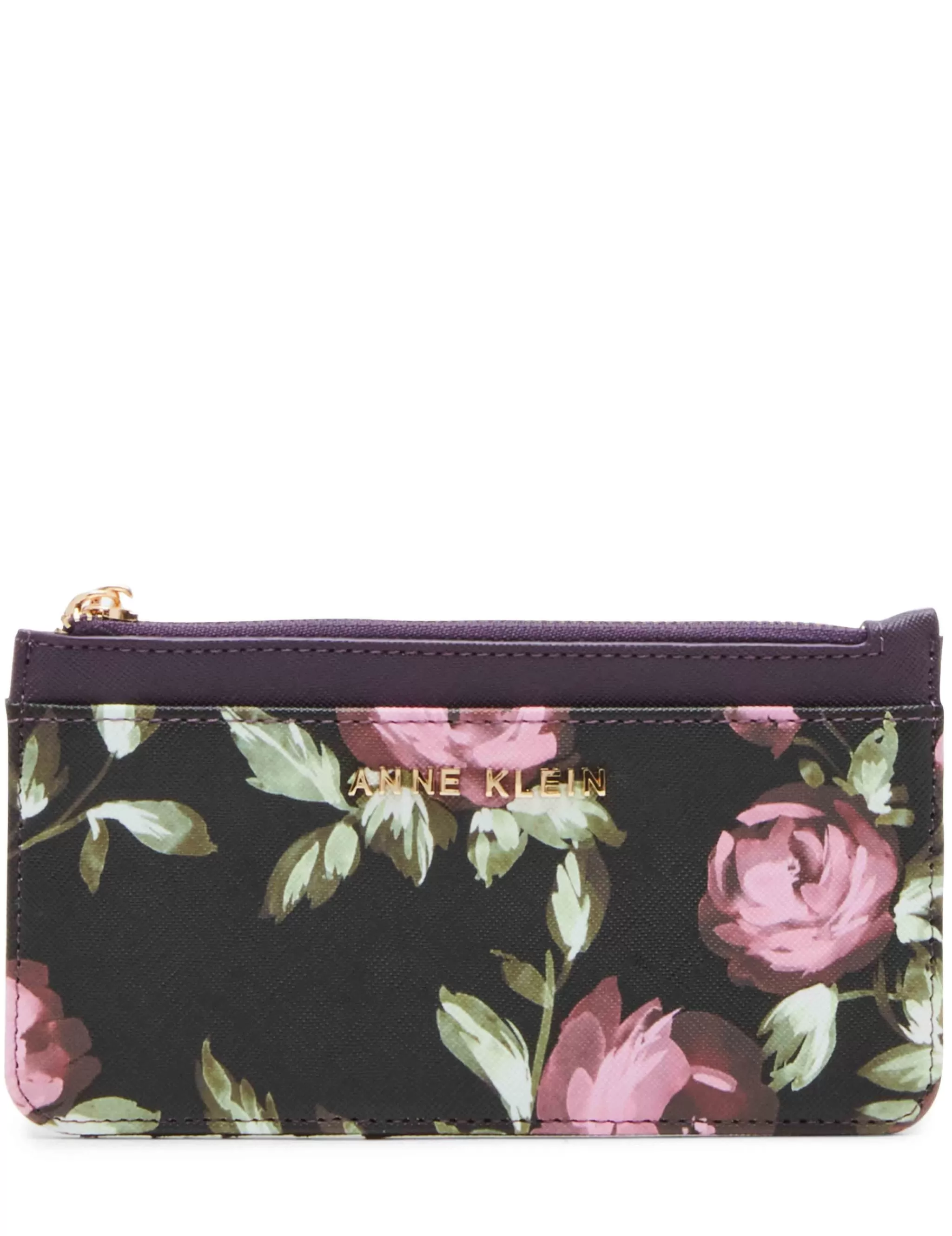 Best Sale Anne Klein Printed Pouch With Backside Organizer
