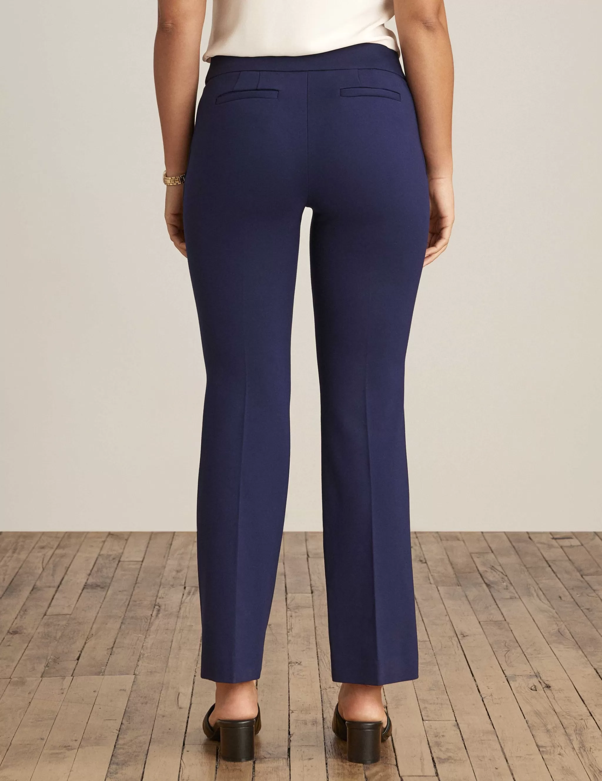 Store Anne Klein Pull On Slash Pocket Trouser Distant Mountain