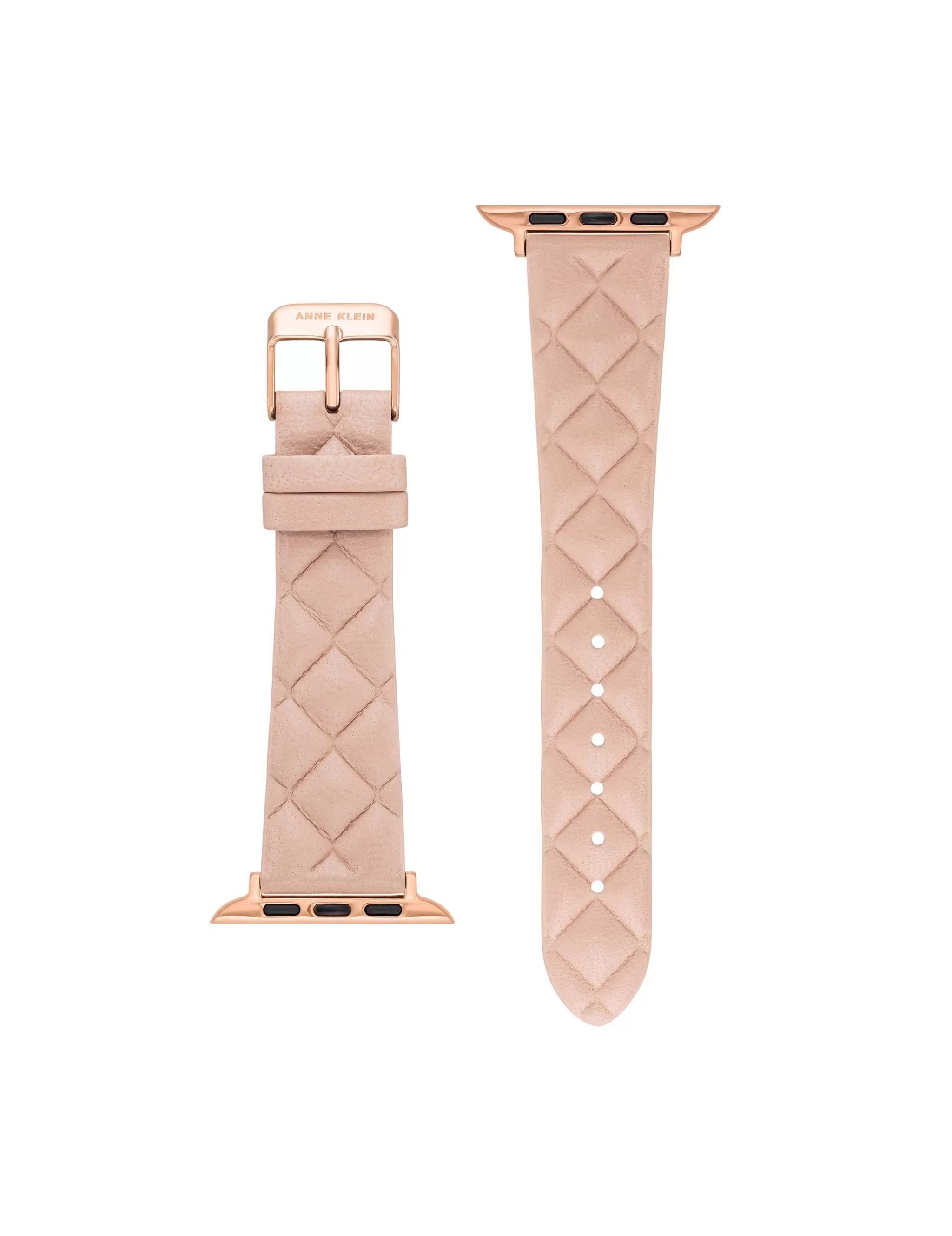 New Anne Klein Quilted Leather Band For Apple Watch®