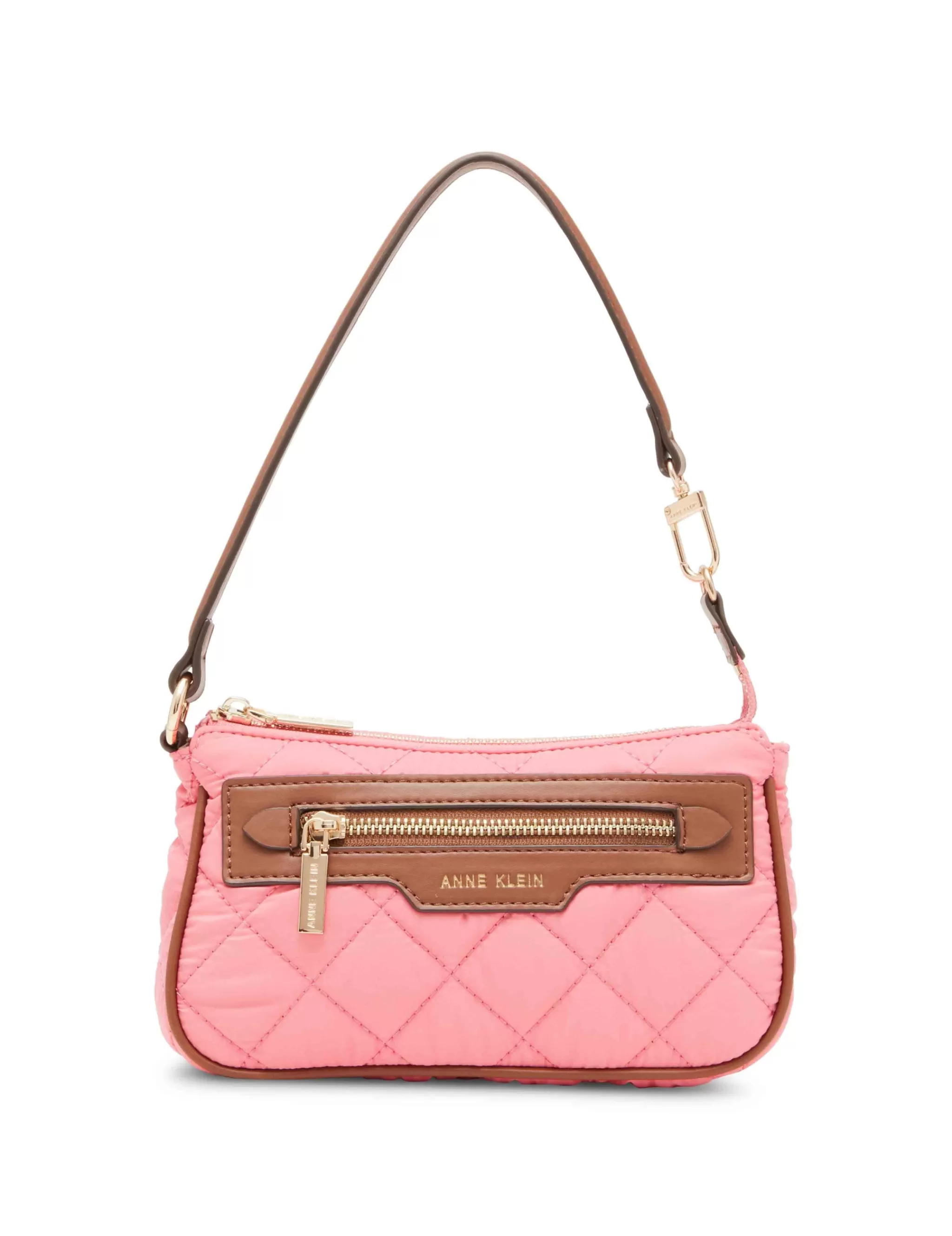 New Anne Klein Quilted Nylon Pochette