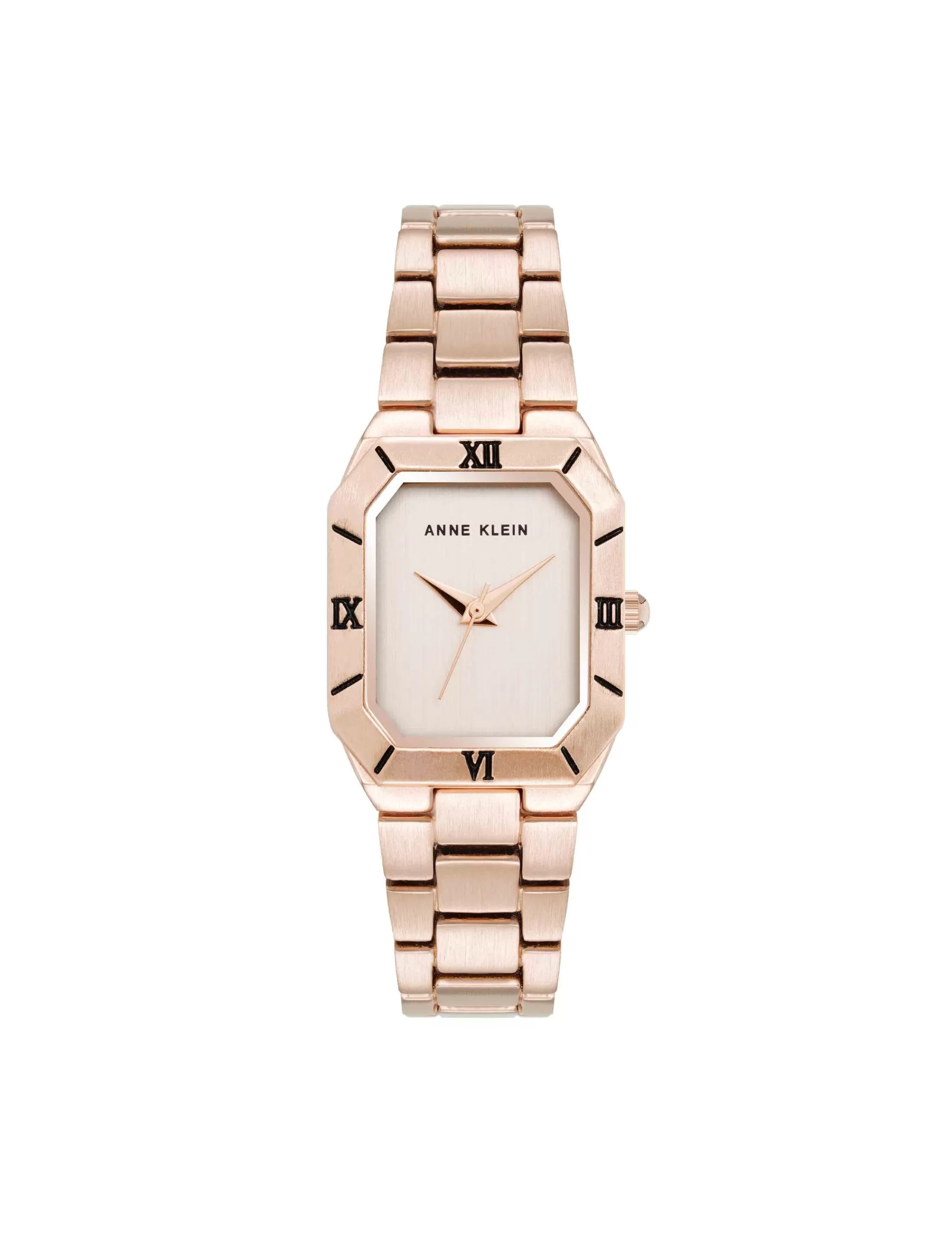 Flash Sale Anne Klein Roman Numeral Bezel Watch Rose Gold-Tone