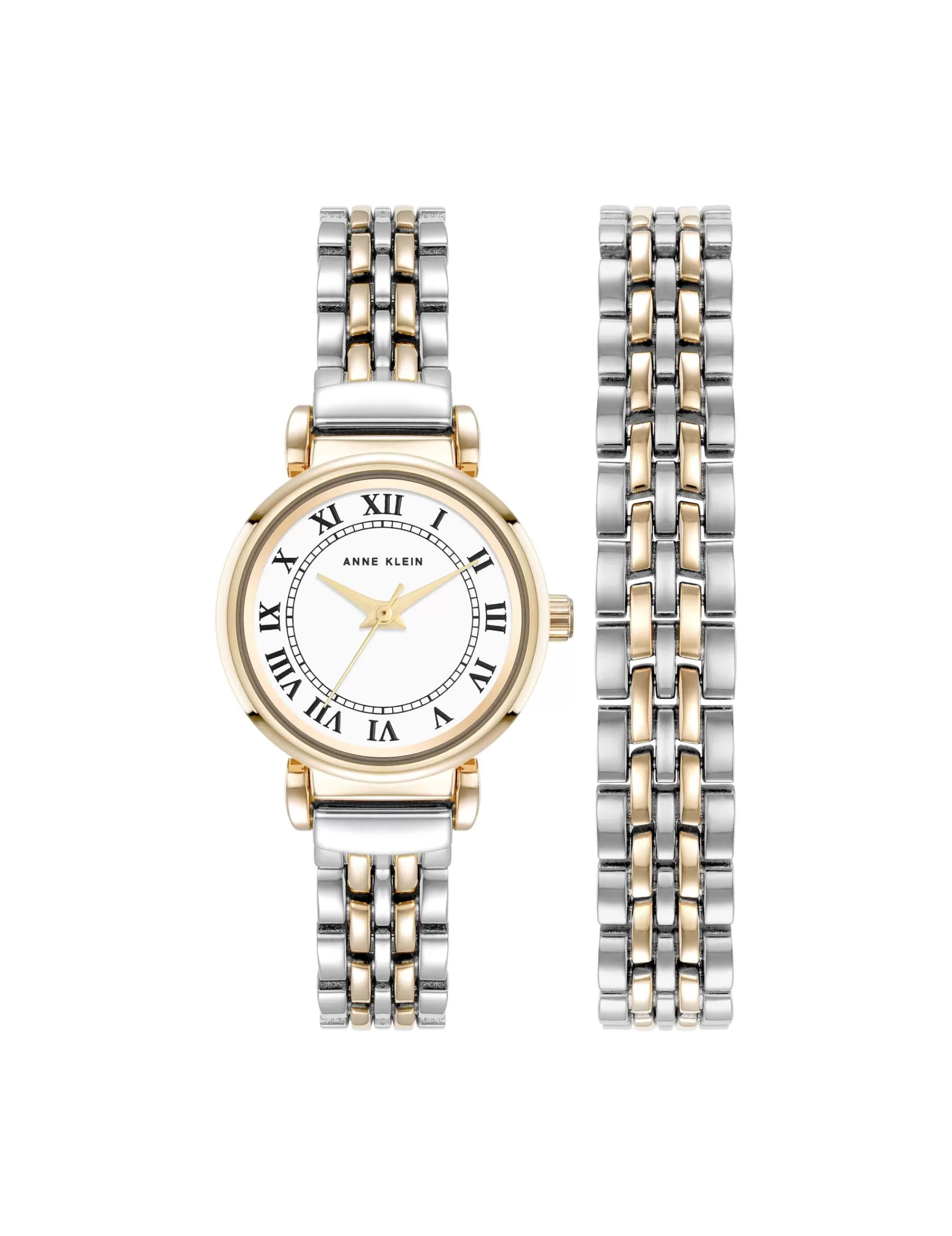 Shop Anne Klein Roman Numeral Dial Bracelet Watch Set