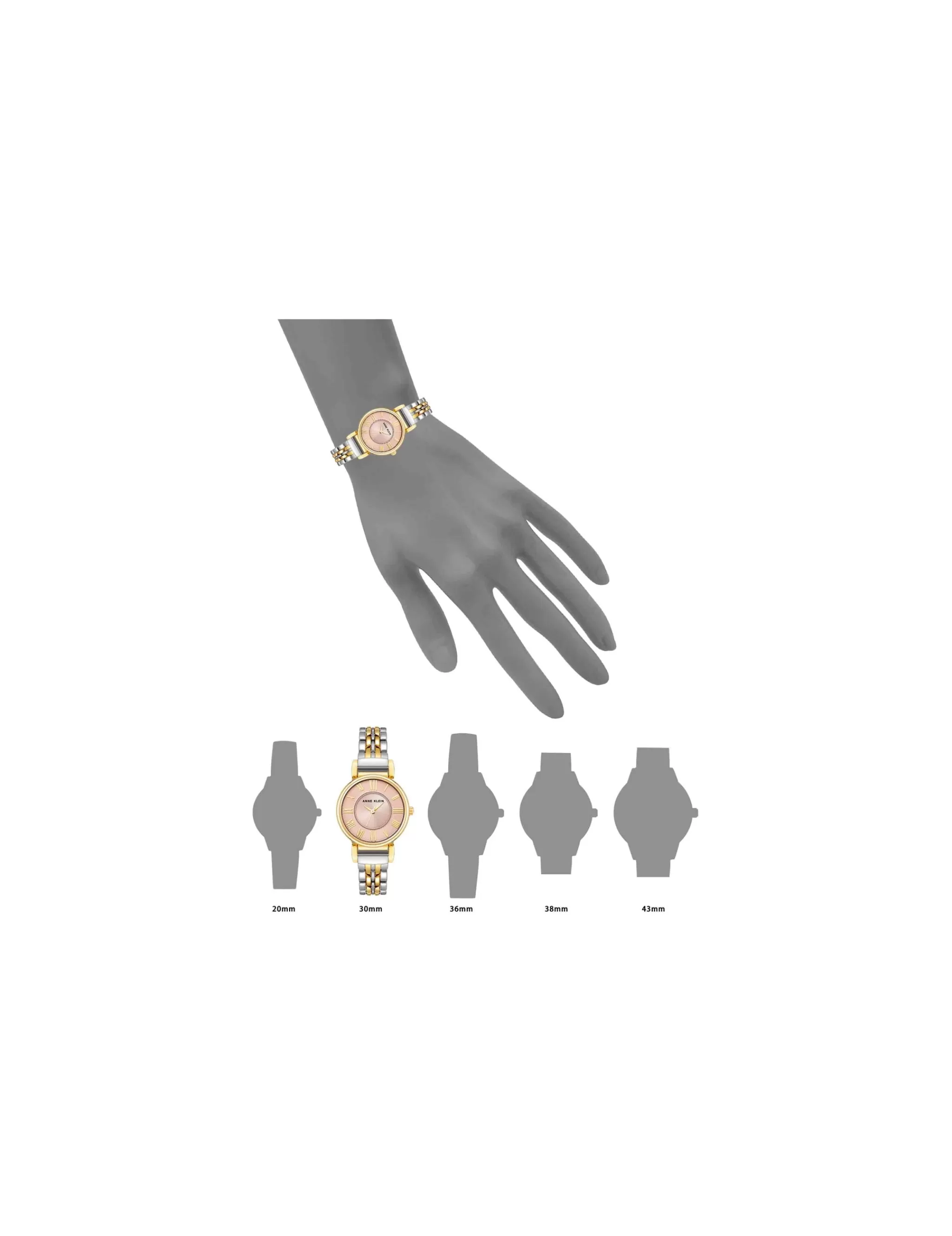 Online Anne Klein Roman Numeral Dial Watch