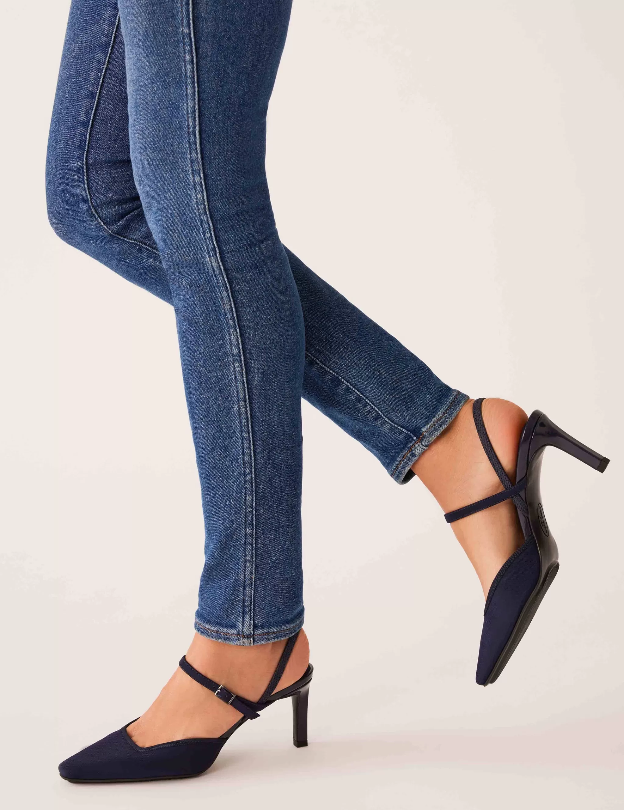 Clearance Anne Klein Rosedale Navy Stretch