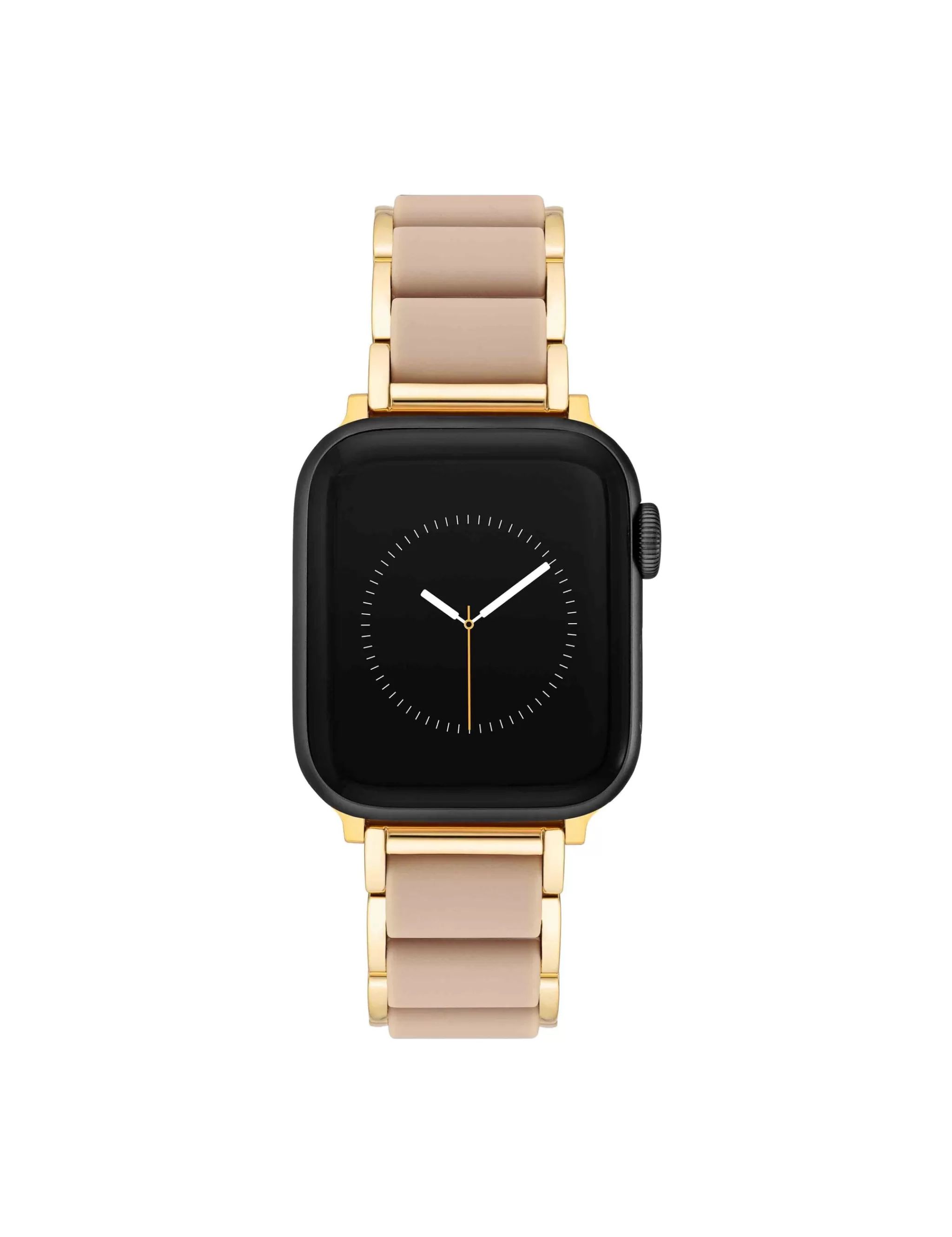 New Anne Klein Rubberized Link Bracelet Band For Apple Watch®