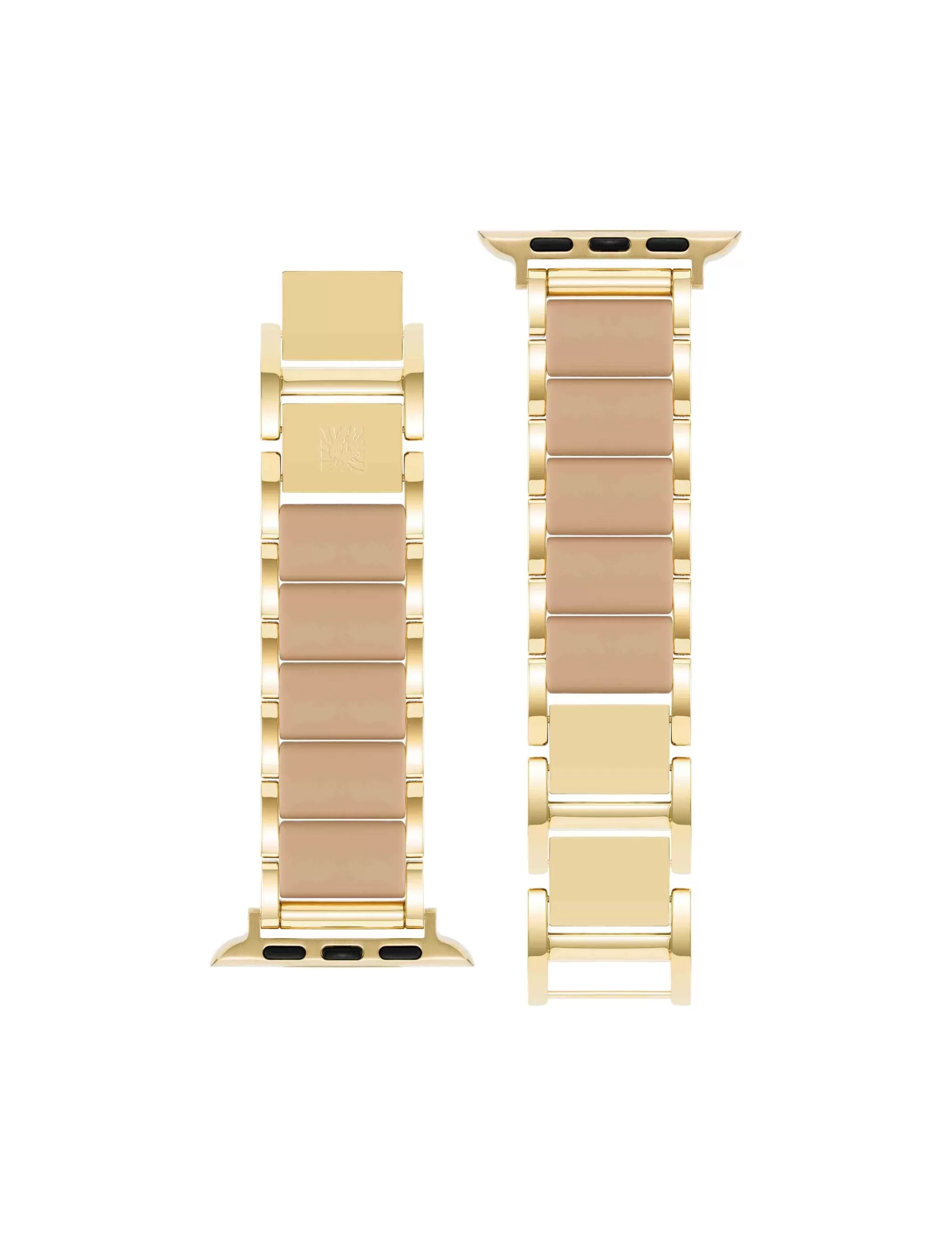 New Anne Klein Rubberized Link Bracelet Band For Apple Watch®