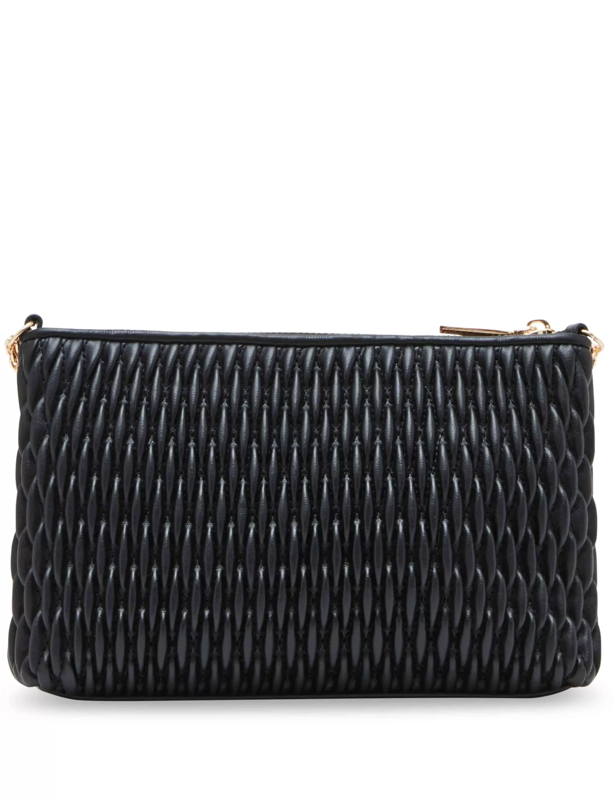 Best Anne Klein Ruched Crossbody With Chain Swag