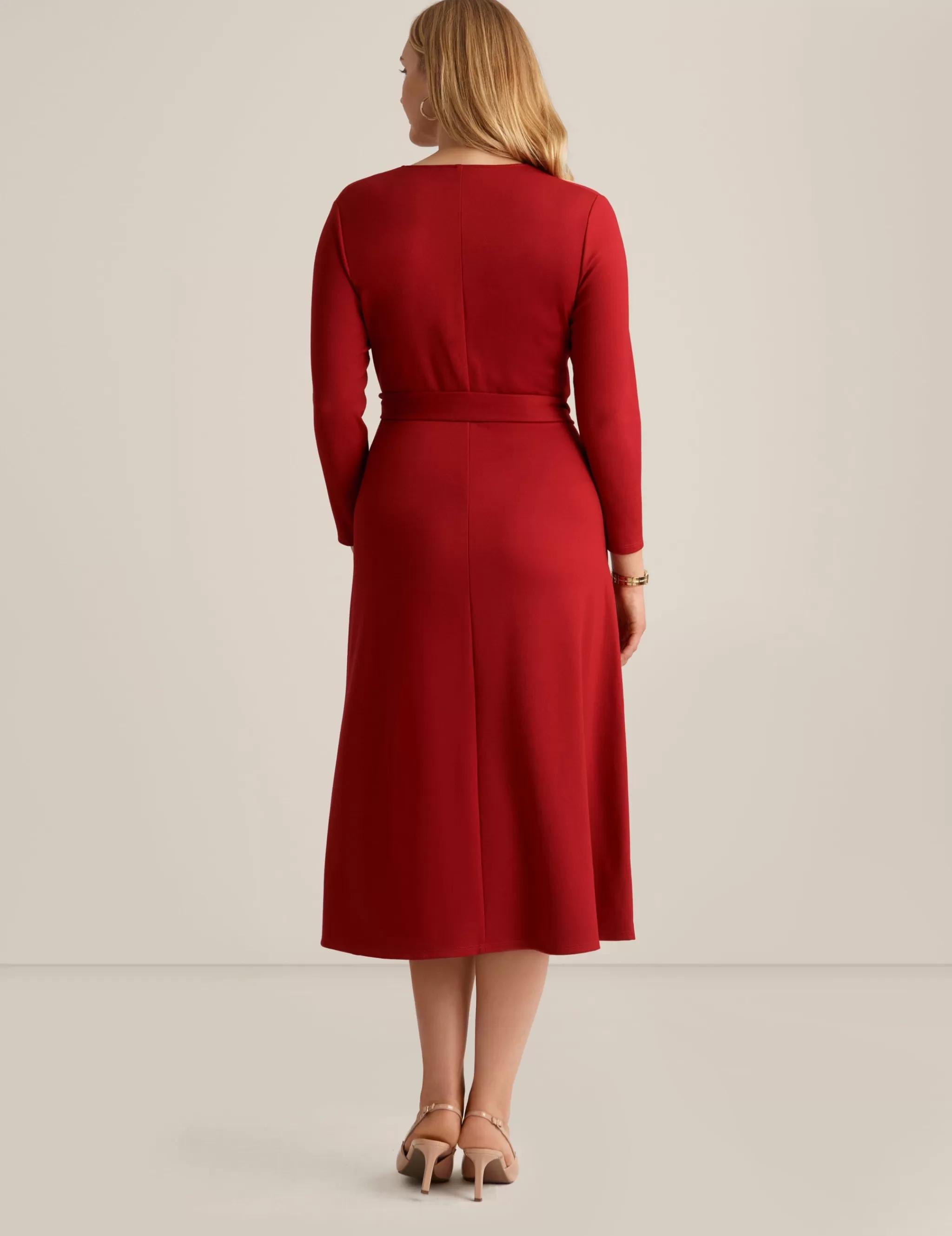 Flash Sale Anne Klein Serenity Dress Titian Red