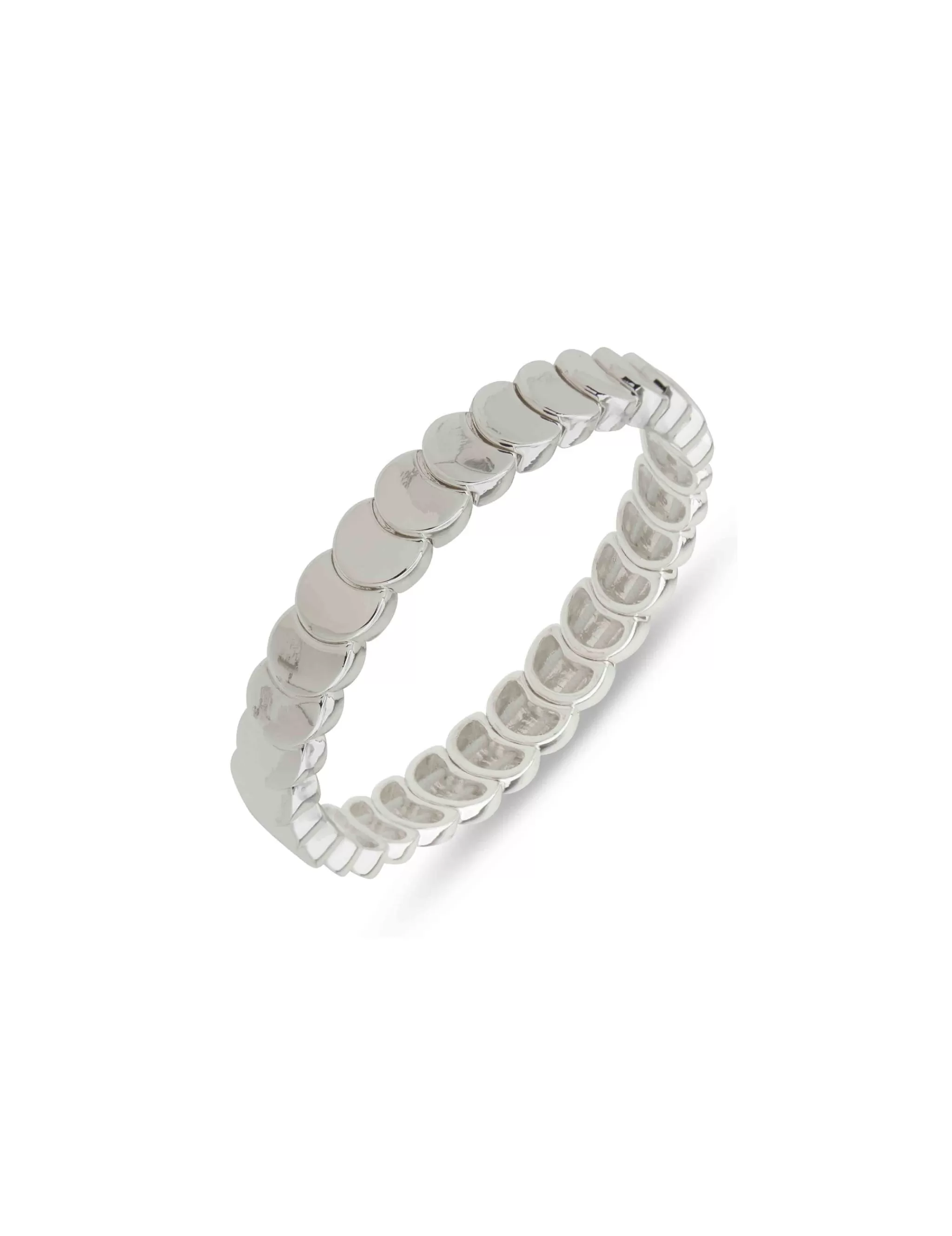 Best Anne Klein Silver Disc Chain Bracelet
