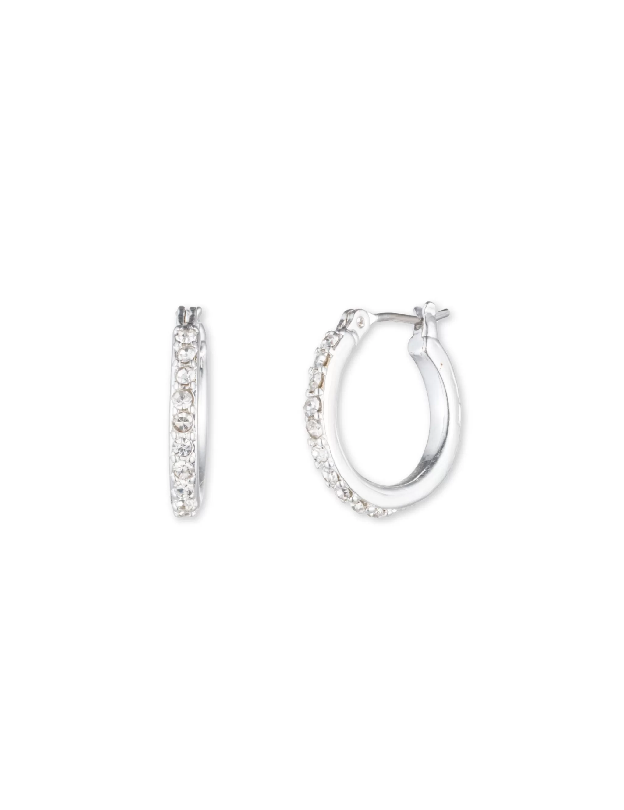 Discount Anne Klein Small Click It Hoop Earrings