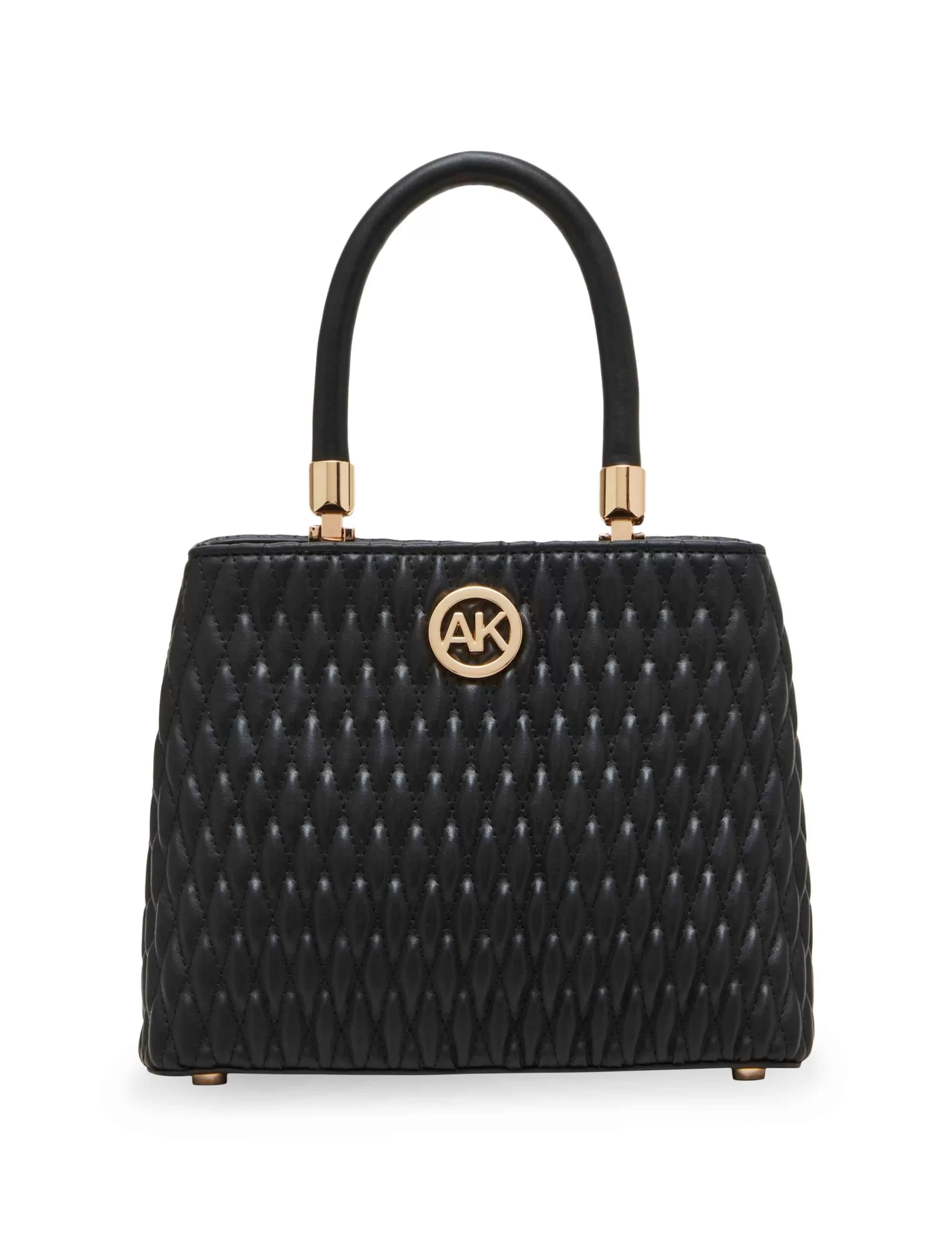 Best Anne Klein Small Ruched Satchel With Tubular Handle